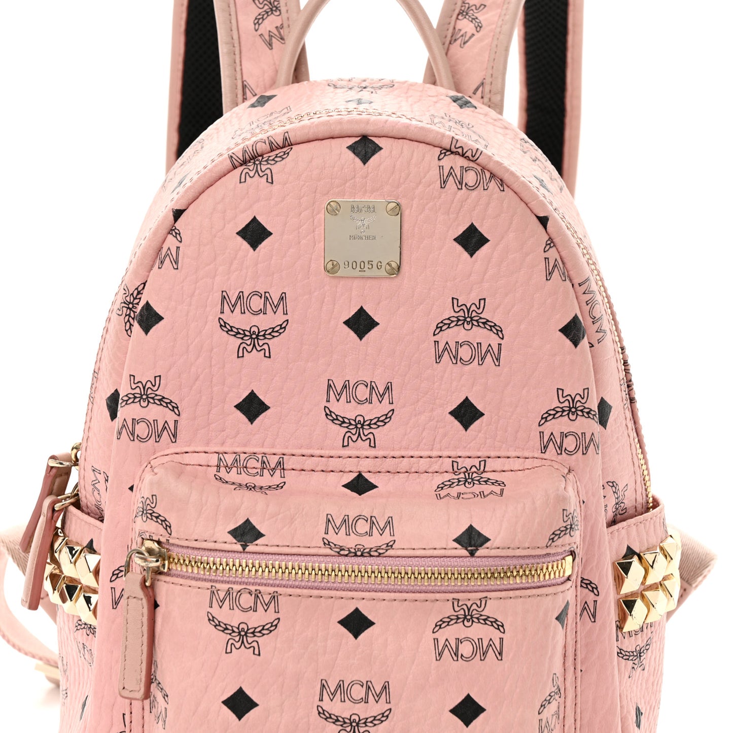 Visetos Small Side Stud Stark Backpack Soft Pink