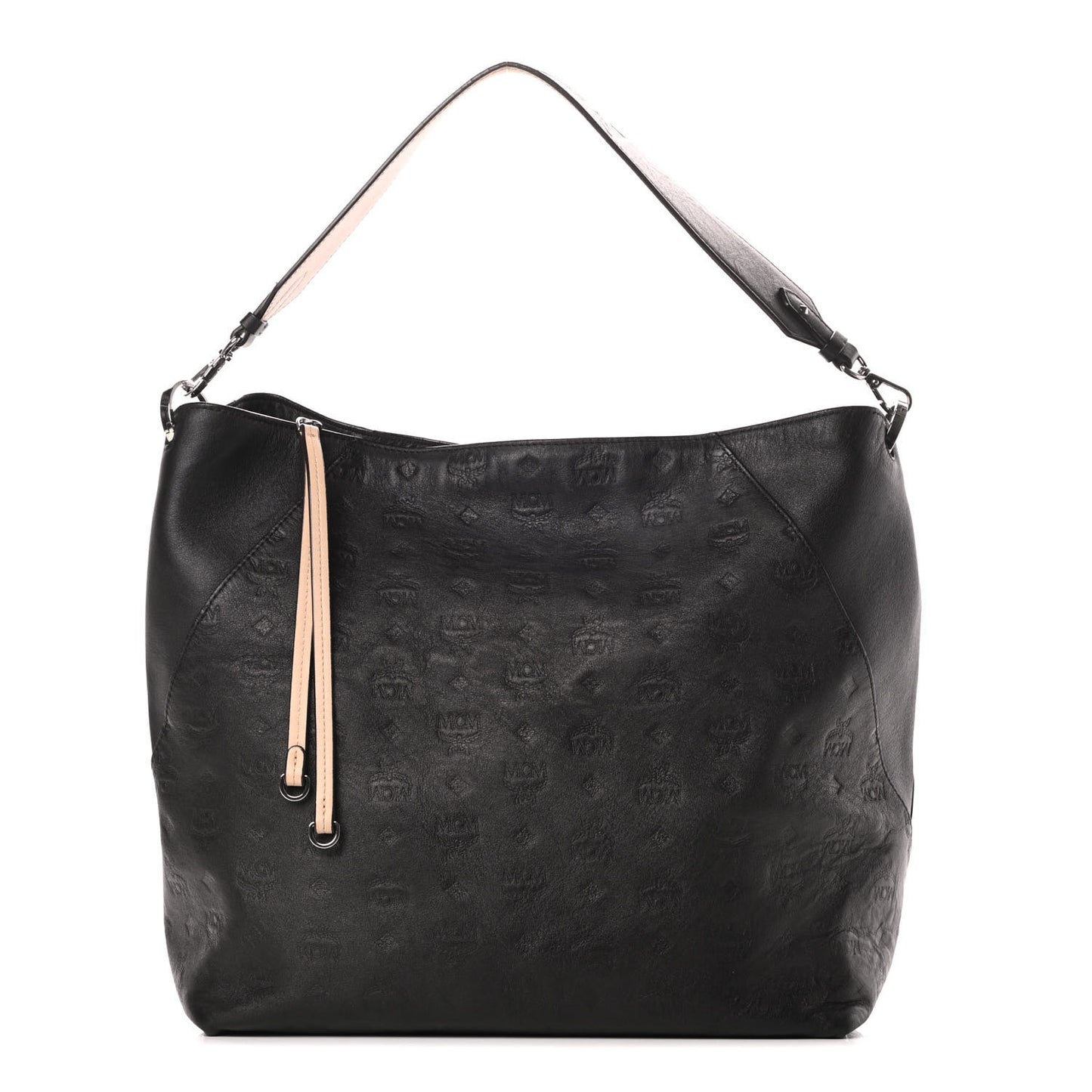 Calfskin Ottomar Large Klara Hobo Black
