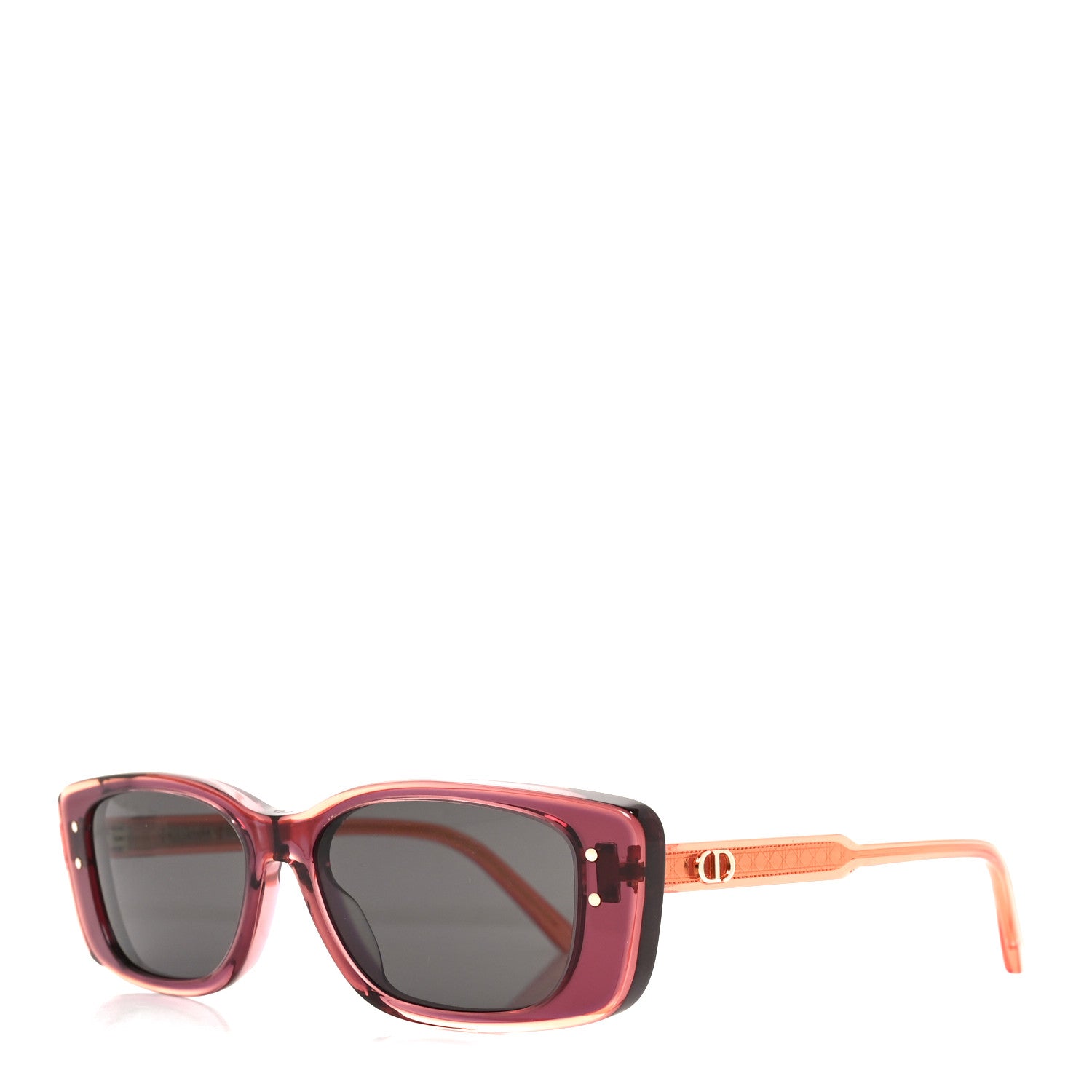 Christian Dior Acetate Cannage DiorHighlight S21 Square Sunglasses