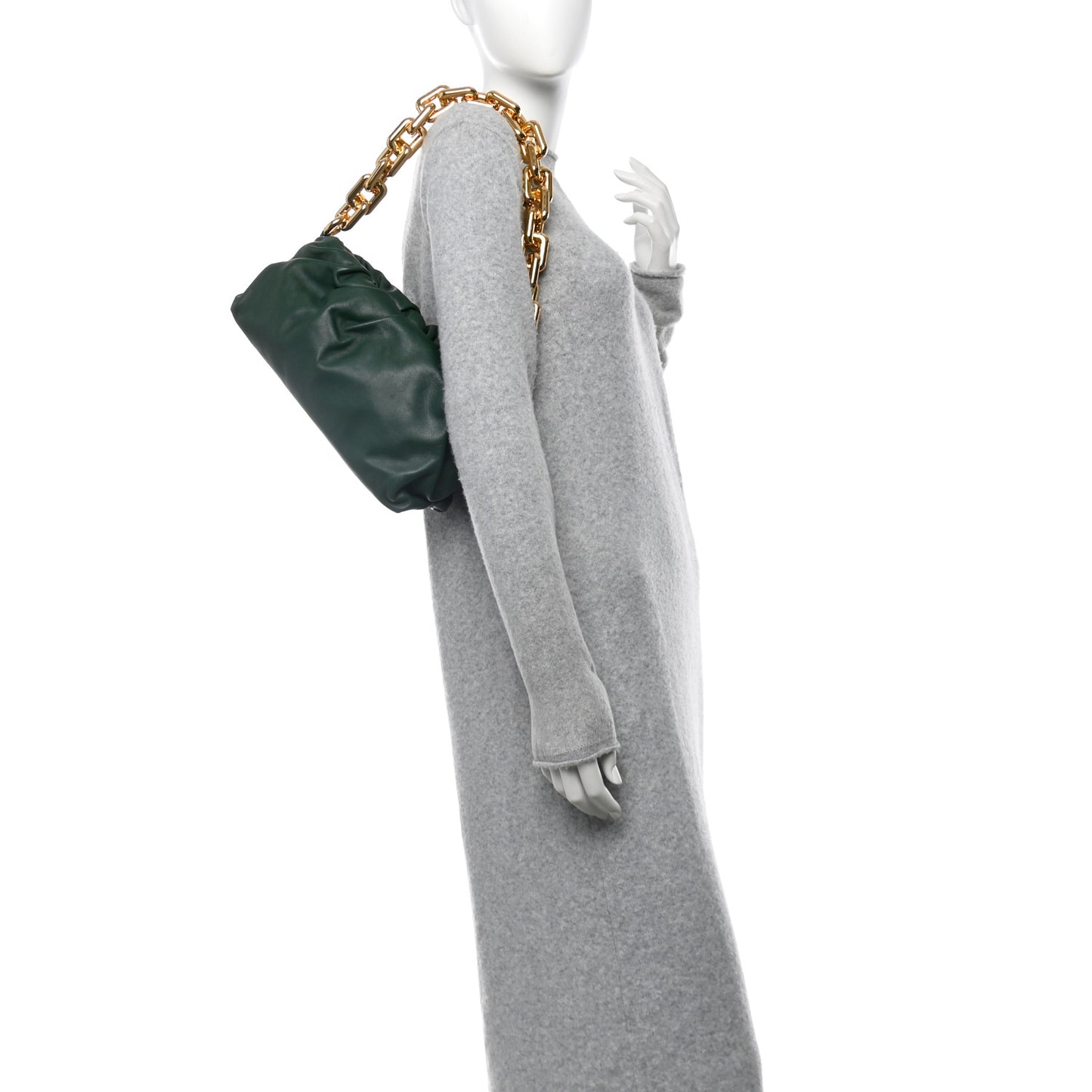 Calfskin The Pouch Chain Raintree