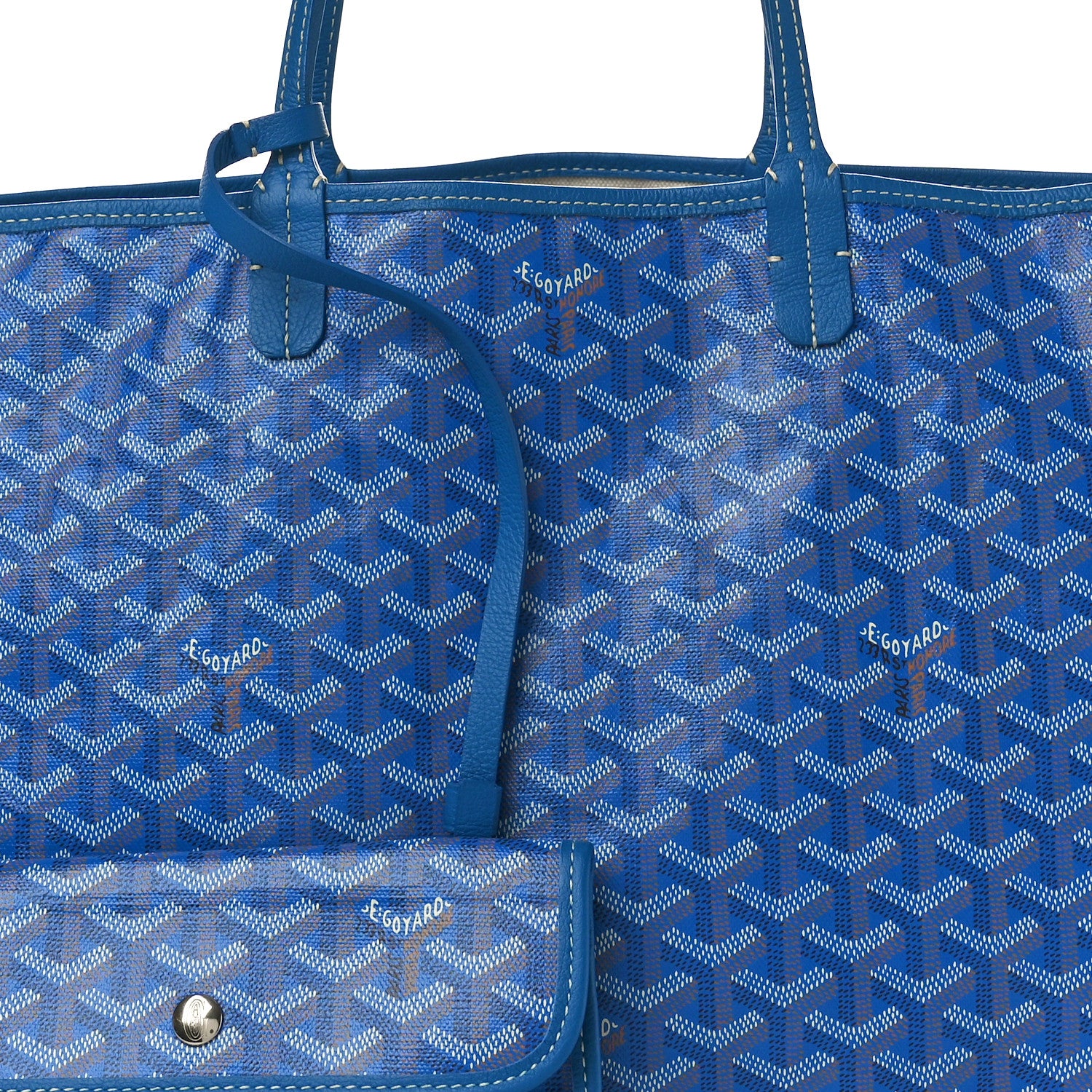 Goyard Goyardine Saint Louis PM Sky Blue 8 of 10