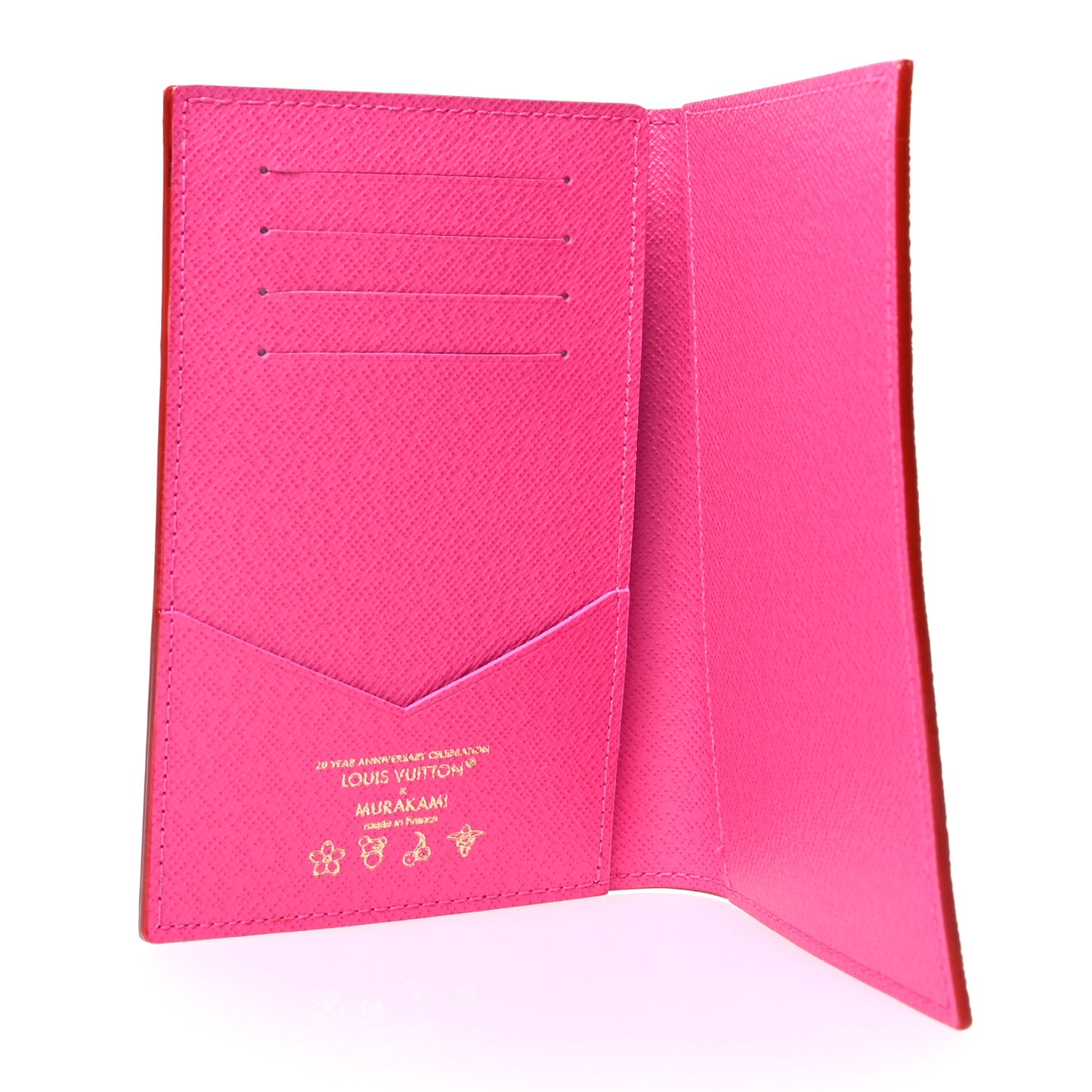 LV X TM Monogram Multicolor Passport Cover White