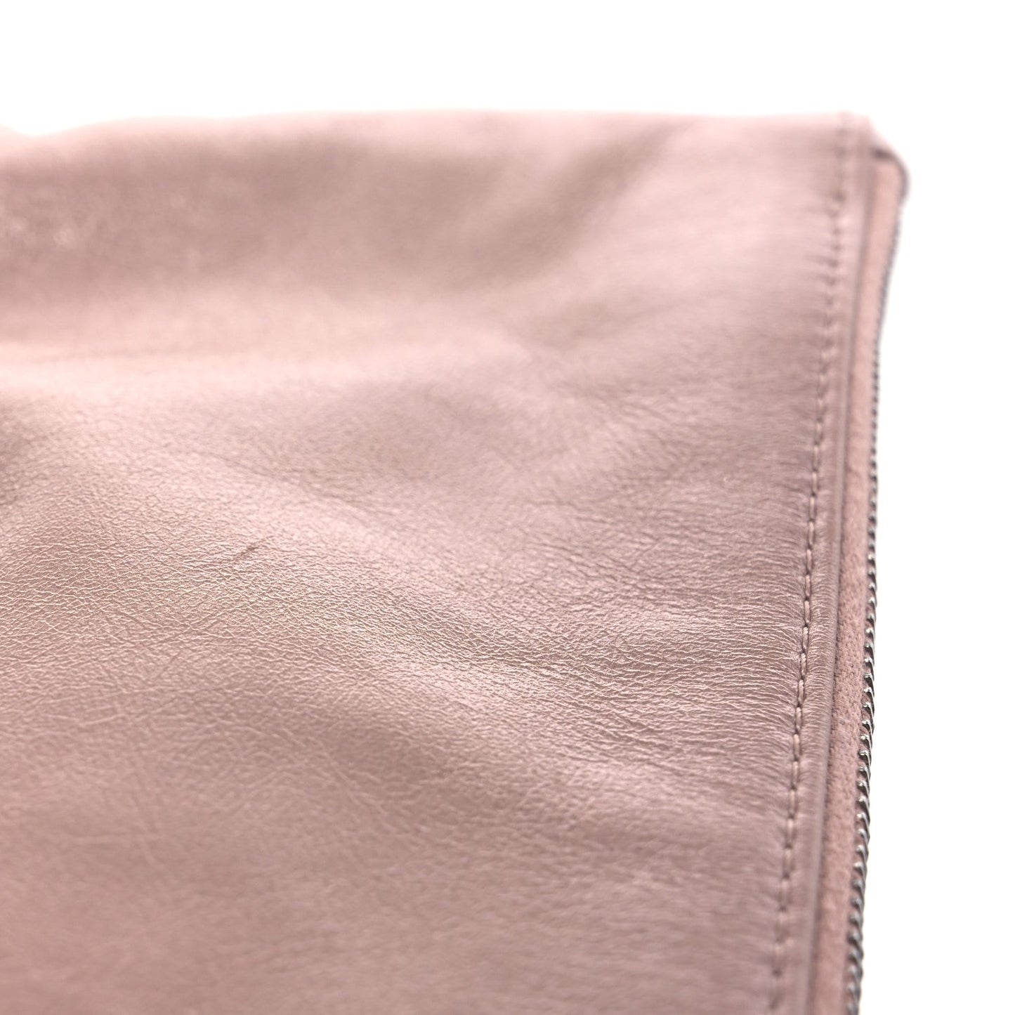 Metallic Calfskin Quilted Small Chanel 22 Pink