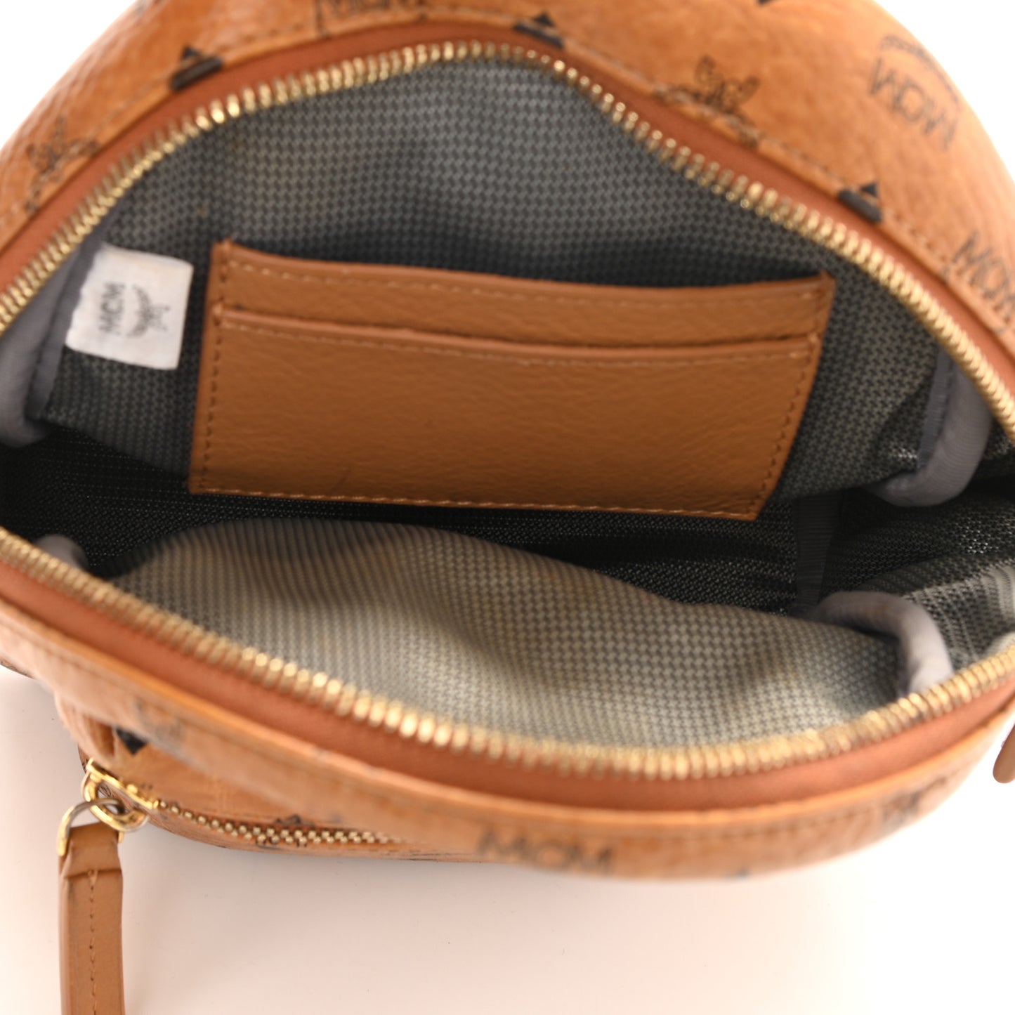 Visetos Side Stud Mini Stark Backpack Cognac