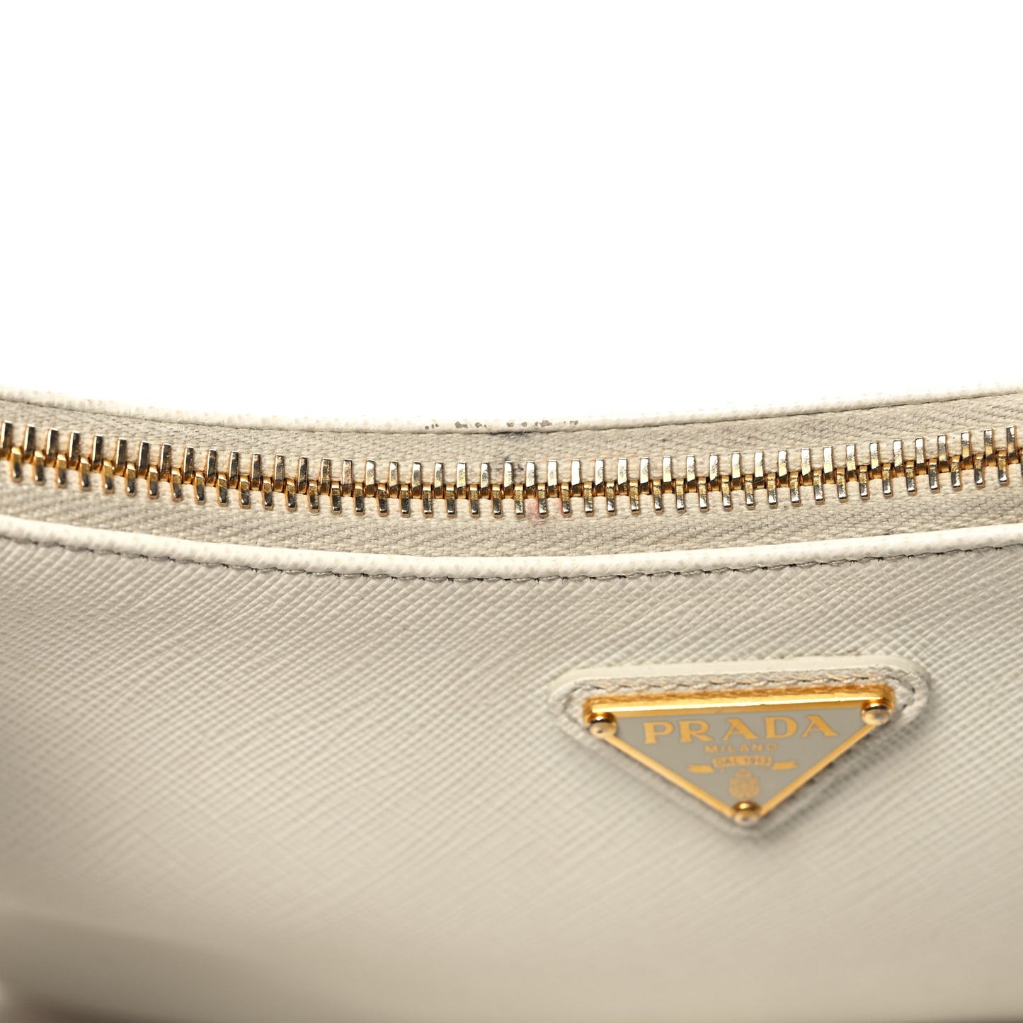 Saffiano Re-Edition 2005 Shoulder Bag White