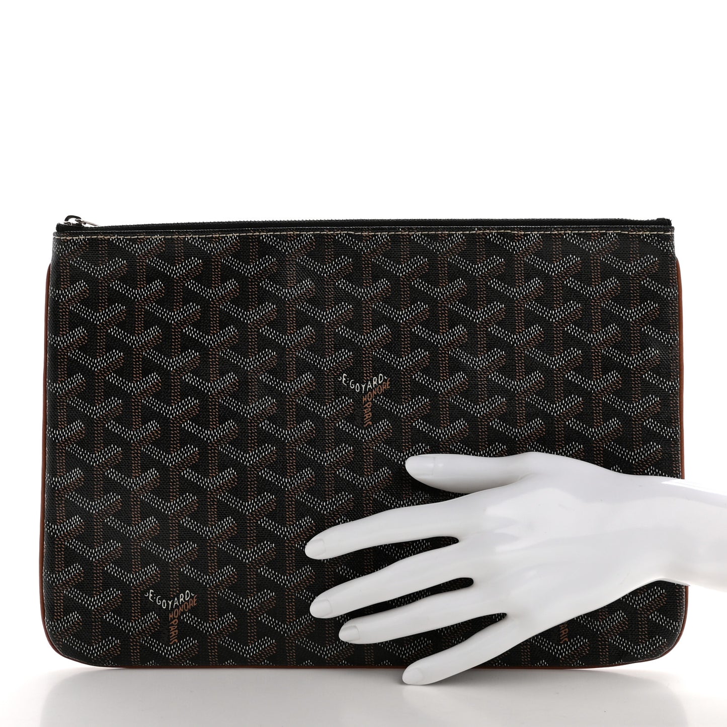 Goyardine Senat Pochette MM Black Gold