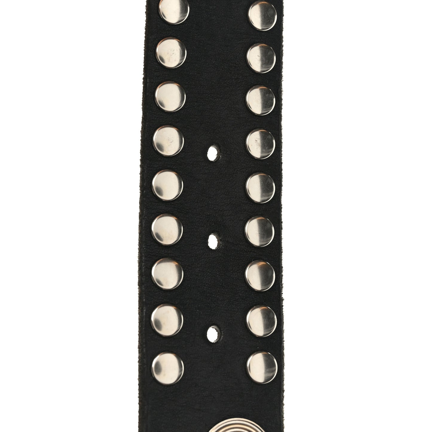 Calfskin Studded Double G 40mm Belt 80 32 Black