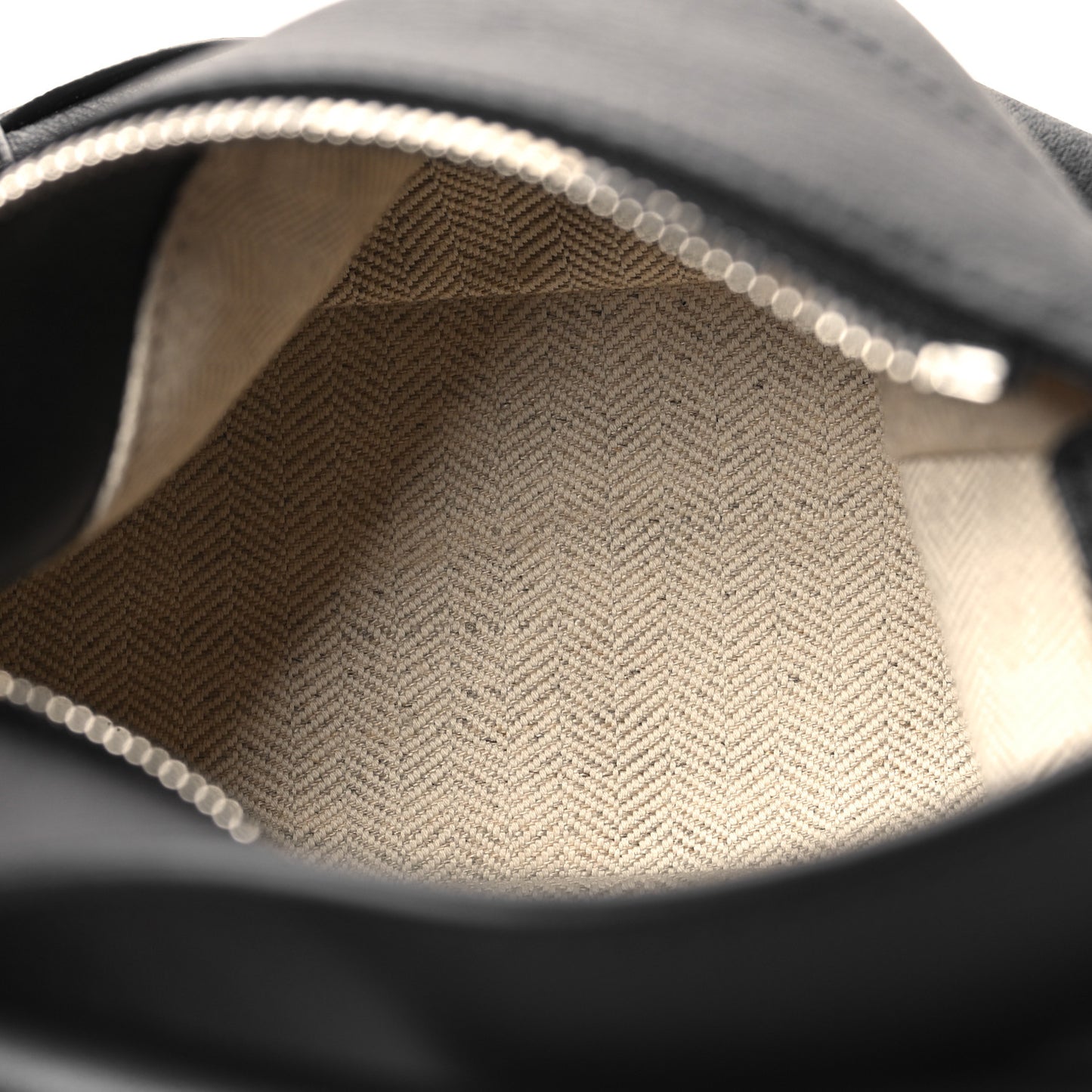 Calfskin Mini Puzzle Edge Bag Black
