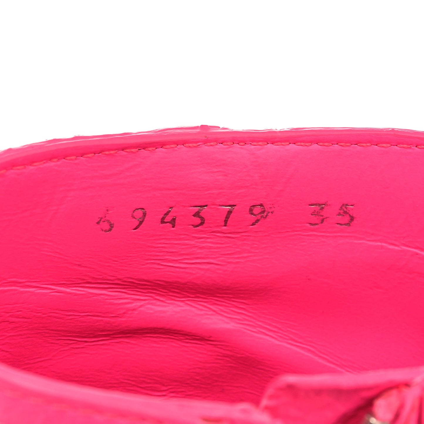Agneau Arena Cagole 90mm Ankle Boots 35 Fluo Pink
