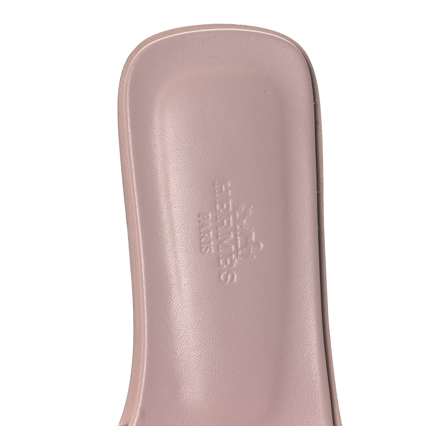 Calfskin Oran Sandals 37.5 Rose Petale
