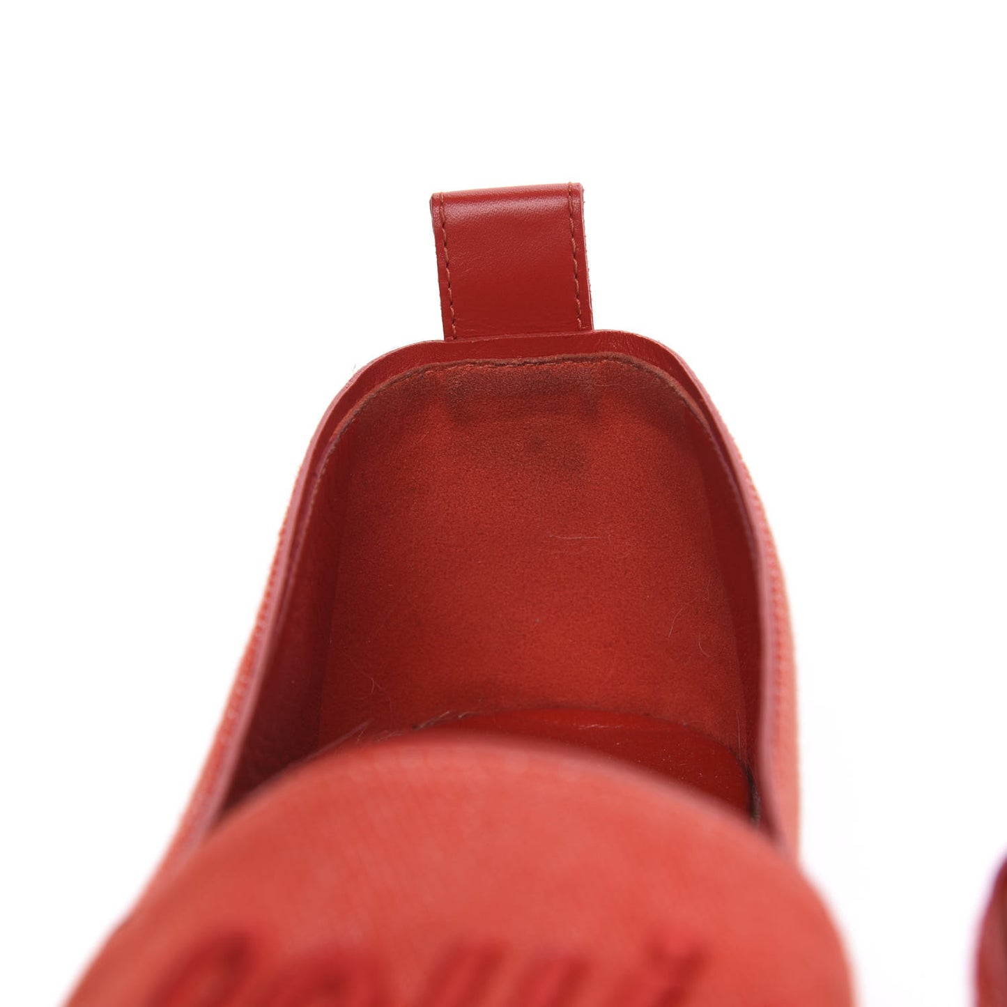 Canvas Waterfall Espadrille 40 Rouge