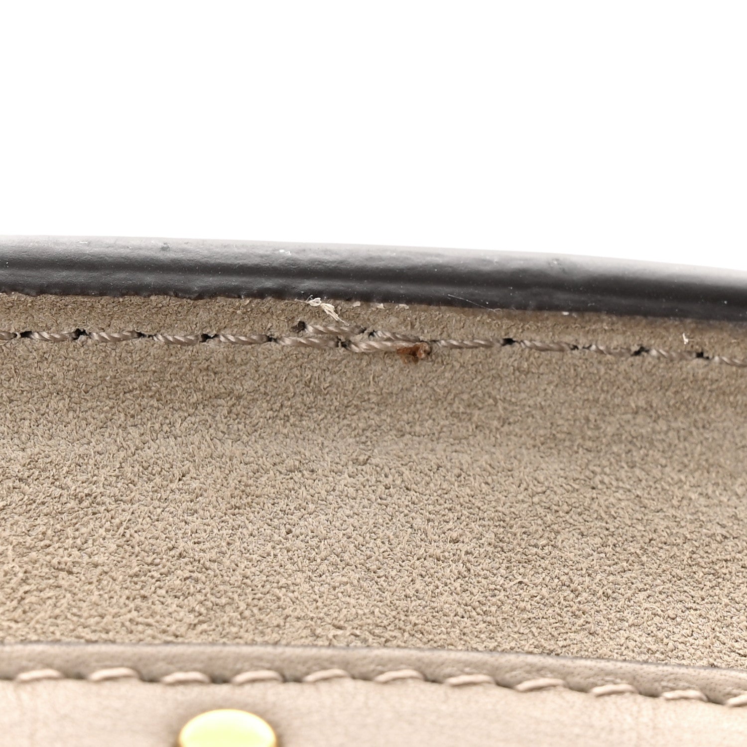 Chloe Calfskin Suede Small Nile Bracelet Bag Motty Grey 11 of 11