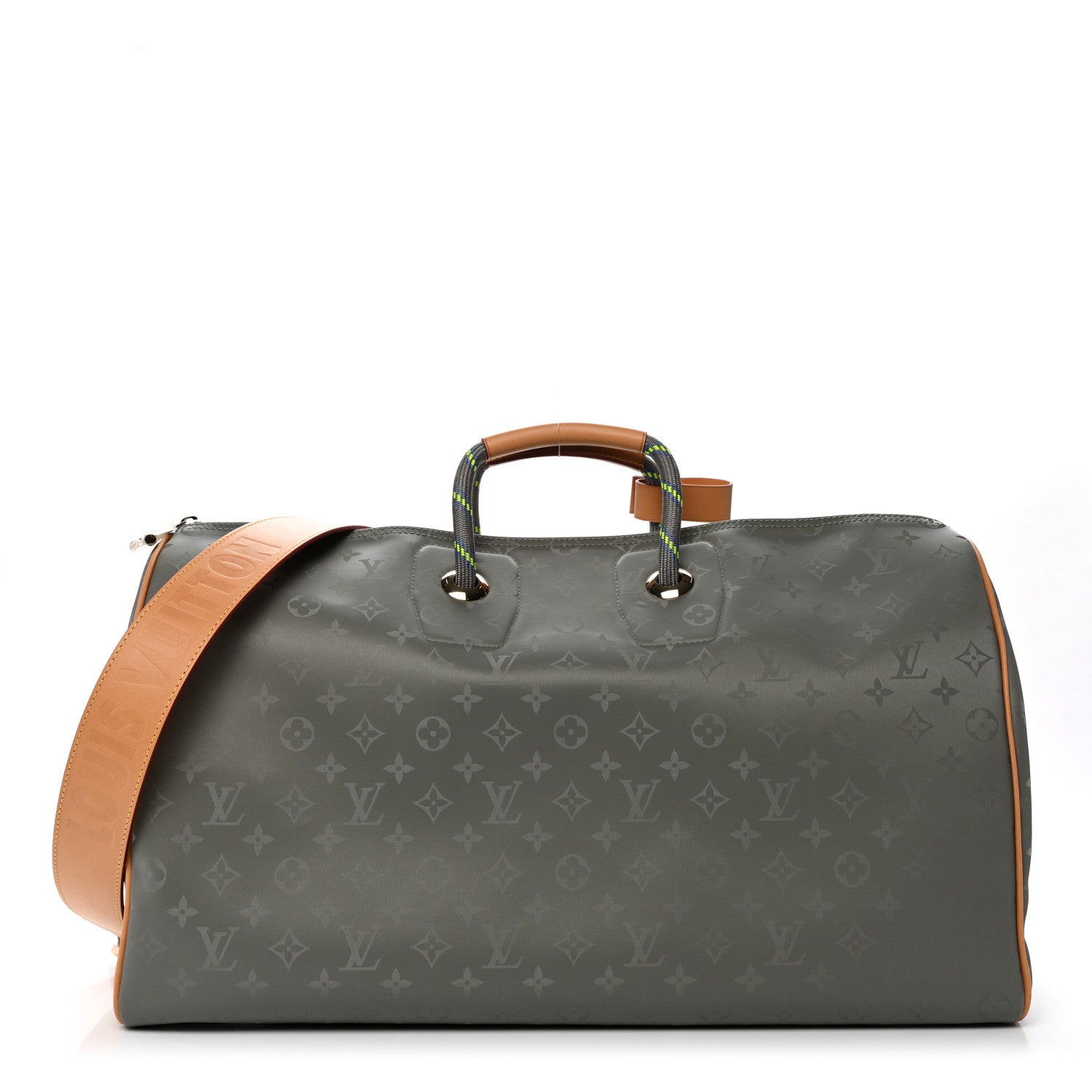 Louis Vuitton Monogram Titanium Keepall Bandouliere 50 1910588