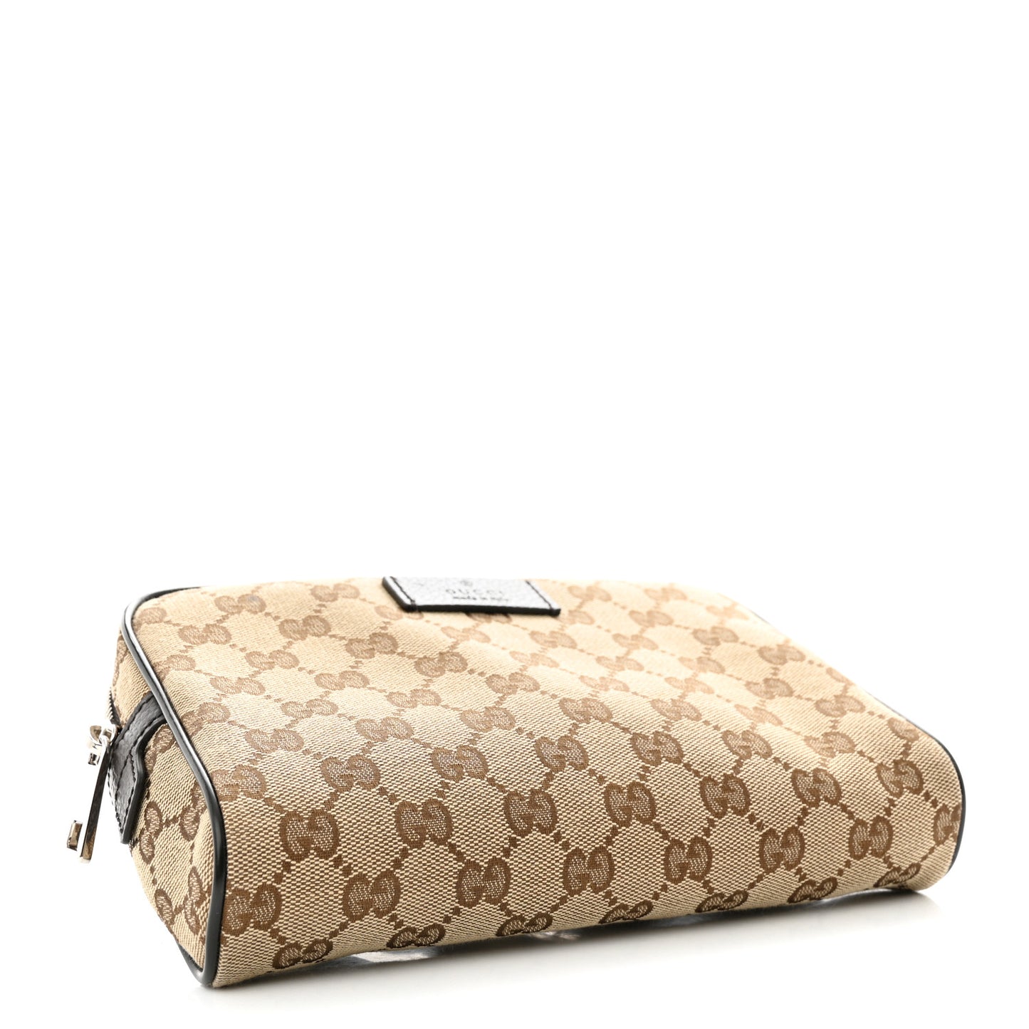 Monogram Dollar Calfskin Belt Bag Beige Ebony Testa di Moro Marrone Scuro