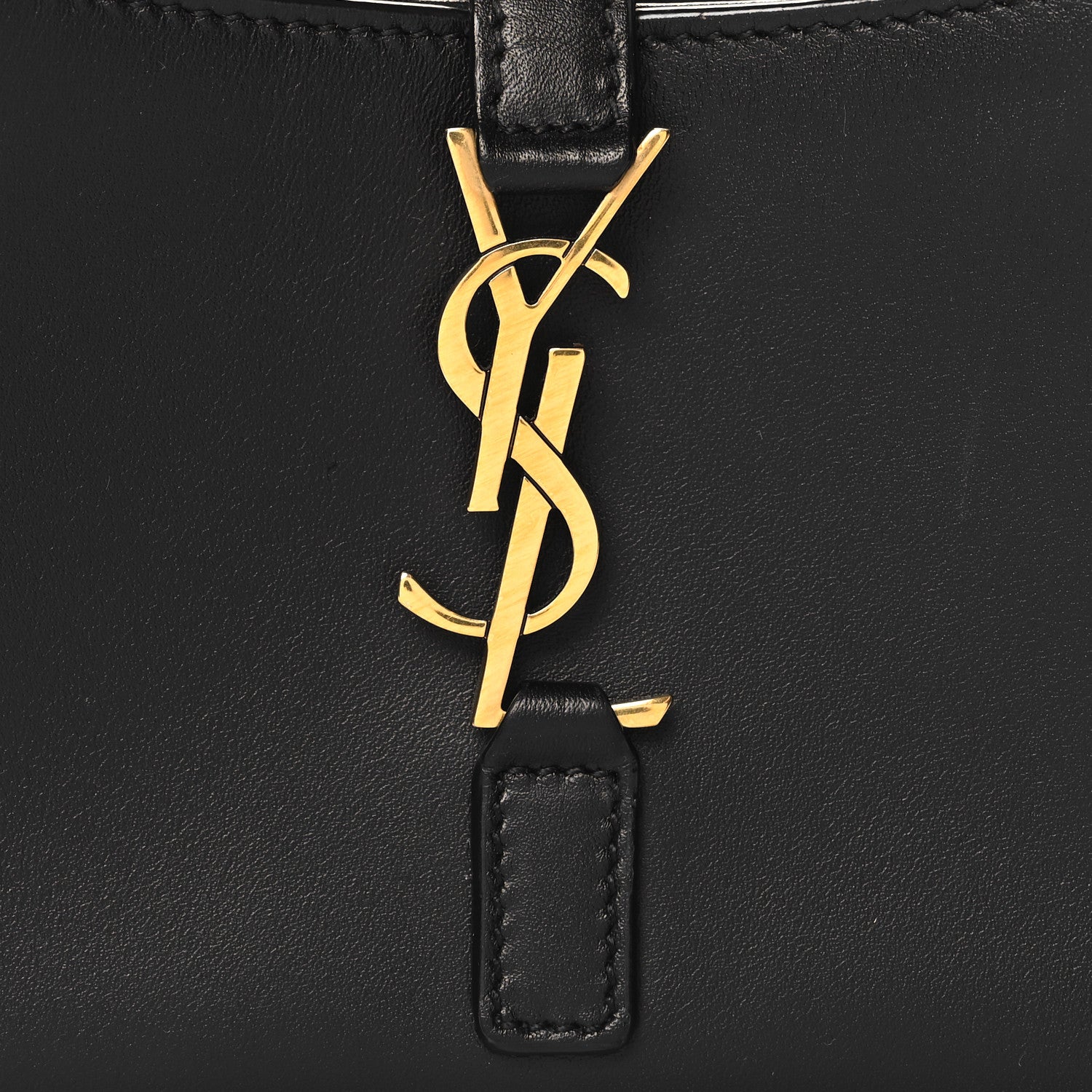 Saint Laurent Smooth Calfskin Le 5 A 7 Mini Hobo Black 8 of 12