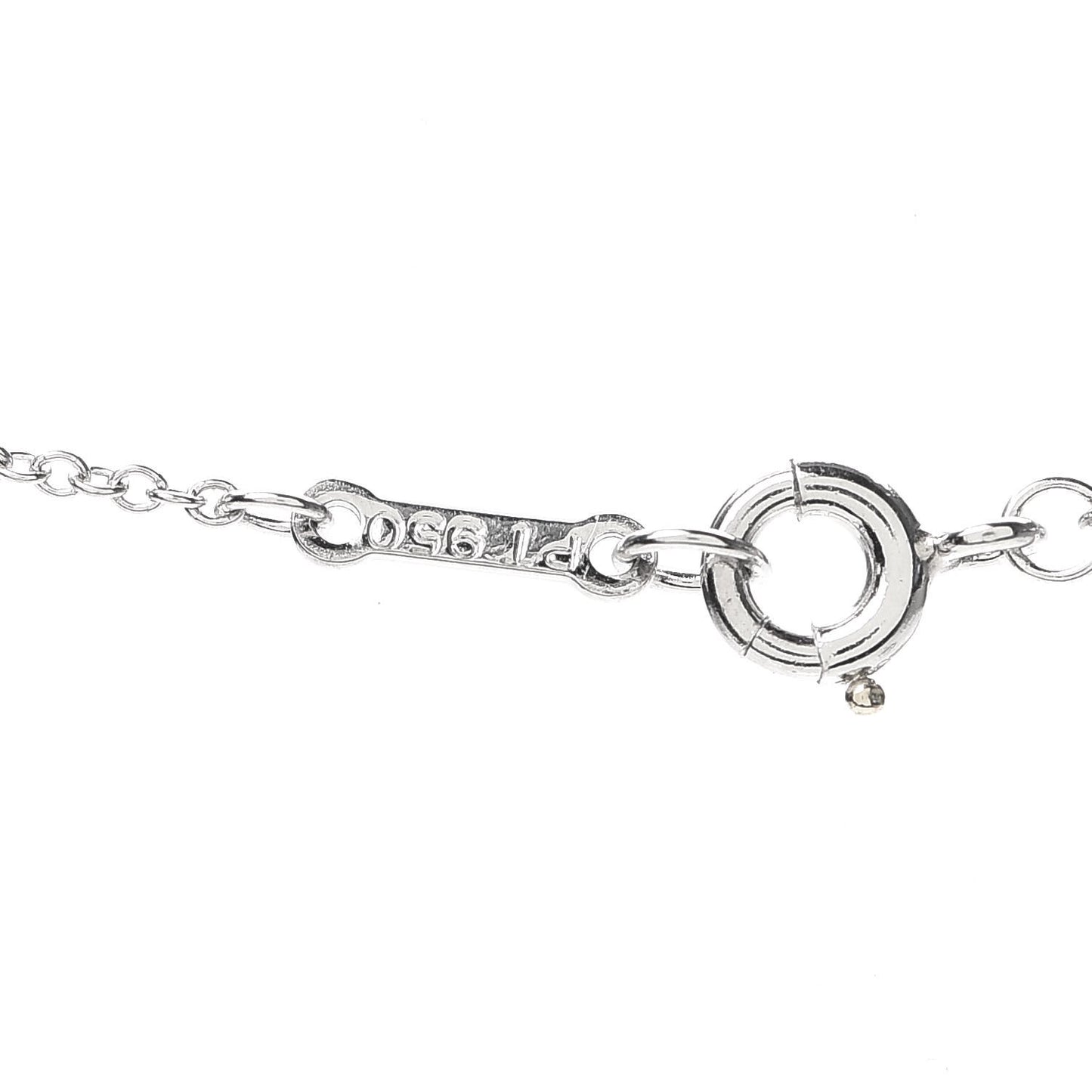 Platinum Diamond 3 Station Diamonds by the Yard Necklace