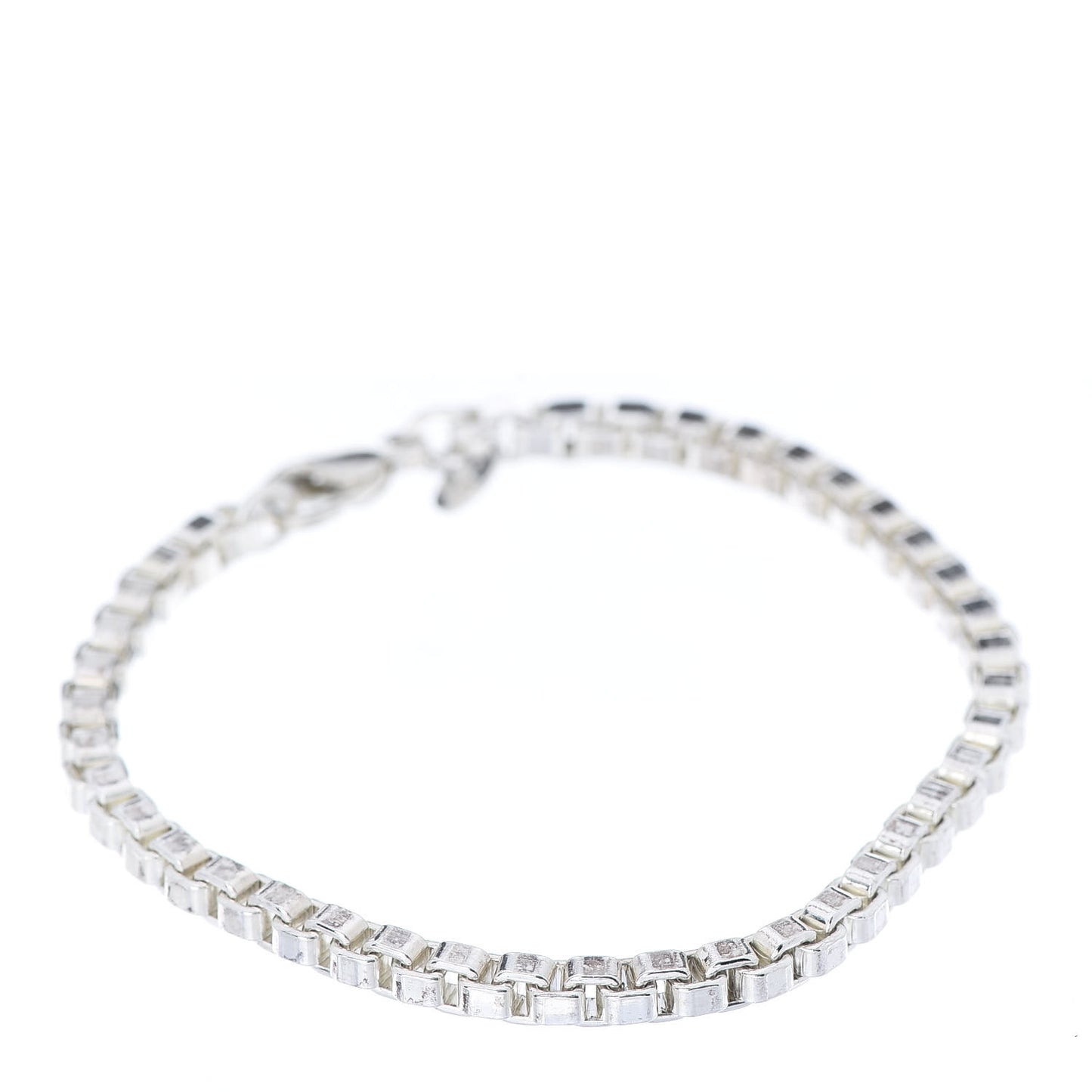 Sterling Silver 4mm Venetian Link Bracelet