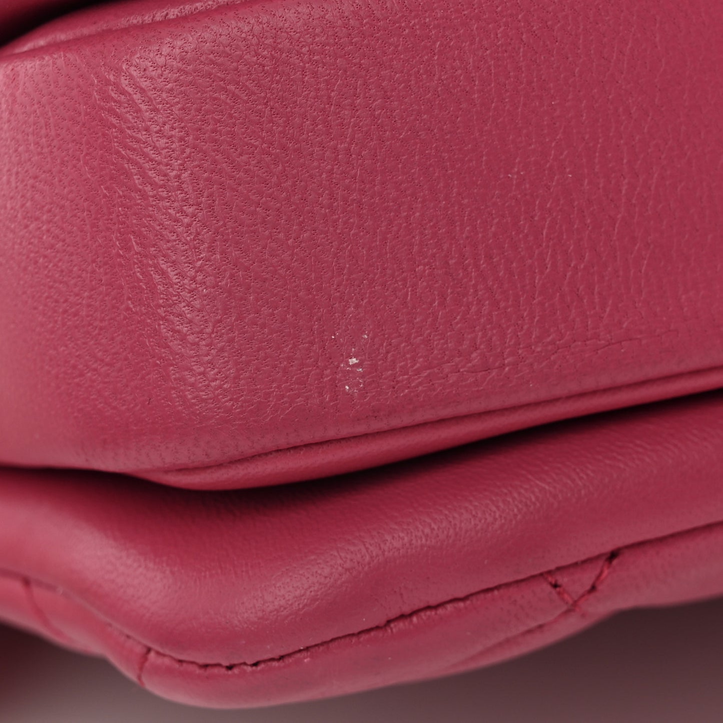 Lambskin Quilted Small Trendy CC Flap Dual Handle Bag Pink