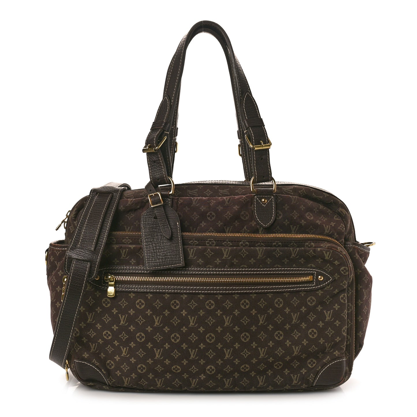 LOUIS VUITTON Mini Lin Sac a Langer Diaper Bag Ebene