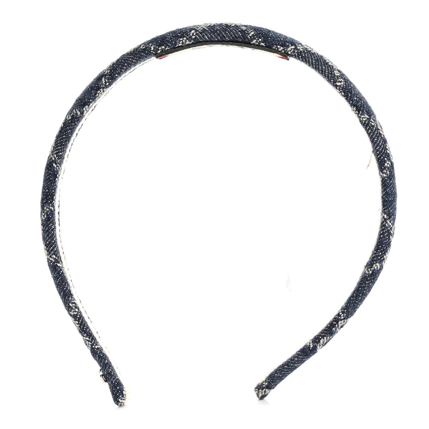 Denim Monogram Headband