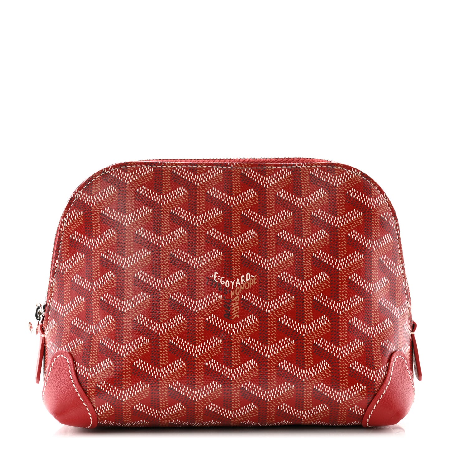 Goyardine Vendome Toiletry Pouch Red