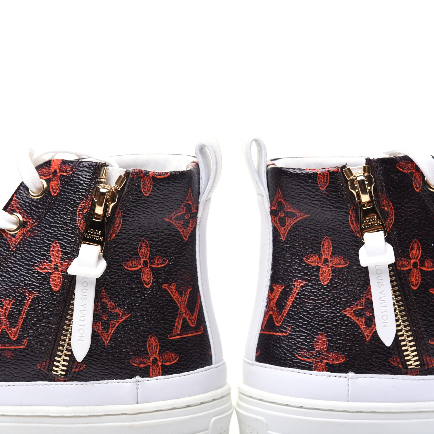 Louis Vuitton Catogram Stellar Sneaker Boots 35 Marron 13 of 14