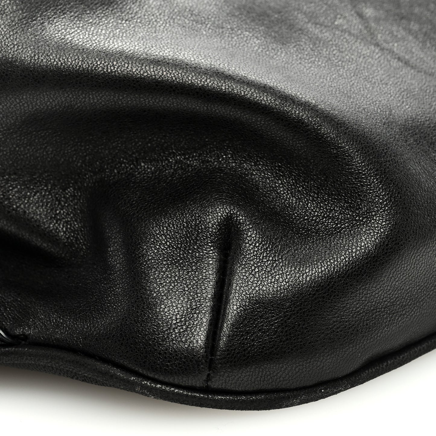 Calfskin Monogram Belt Bag Black
