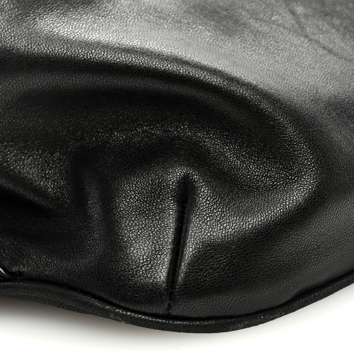 Saint Laurent Calfskin Monogram Belt Bag Black 7 of 8
