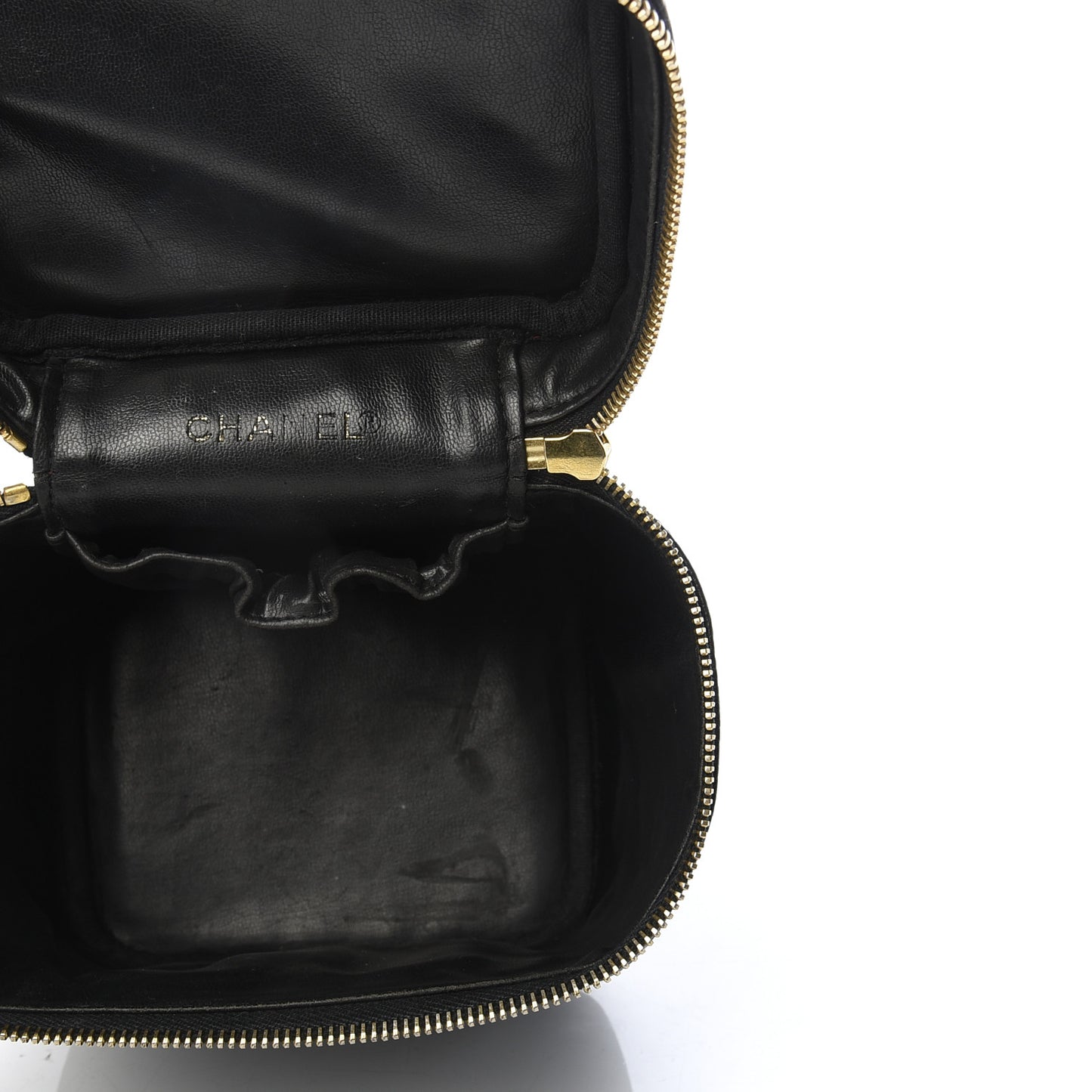 Caviar Cosmetic Vanity Bag Black