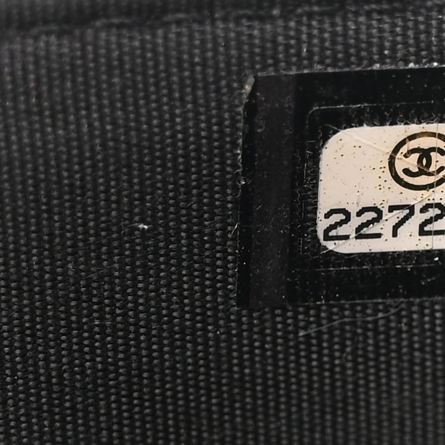 Lambskin Quilted Trendy CC Wallet On Chain WOC Black