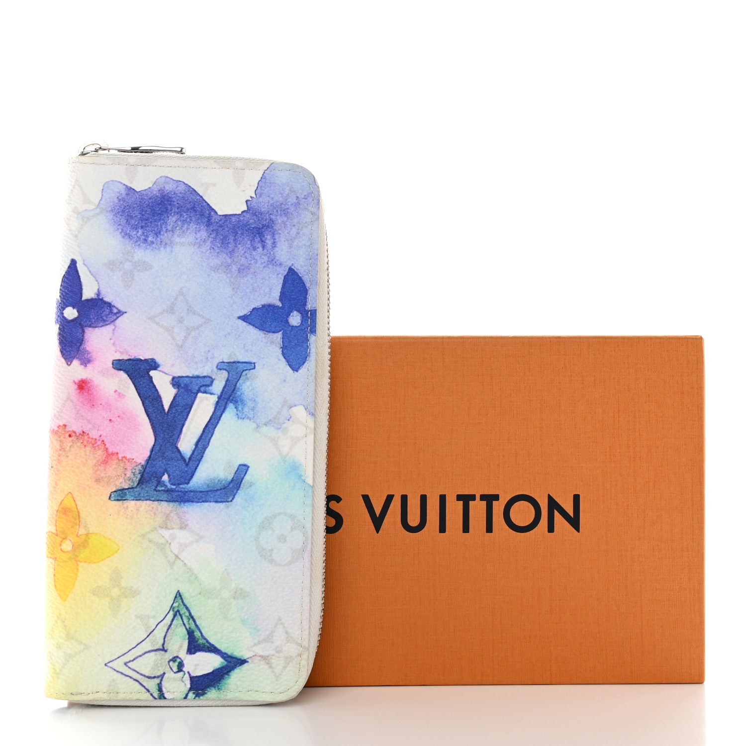 Louis Vuitton Monogram Watercolor Vertical Zippy Wallet 16 of 16