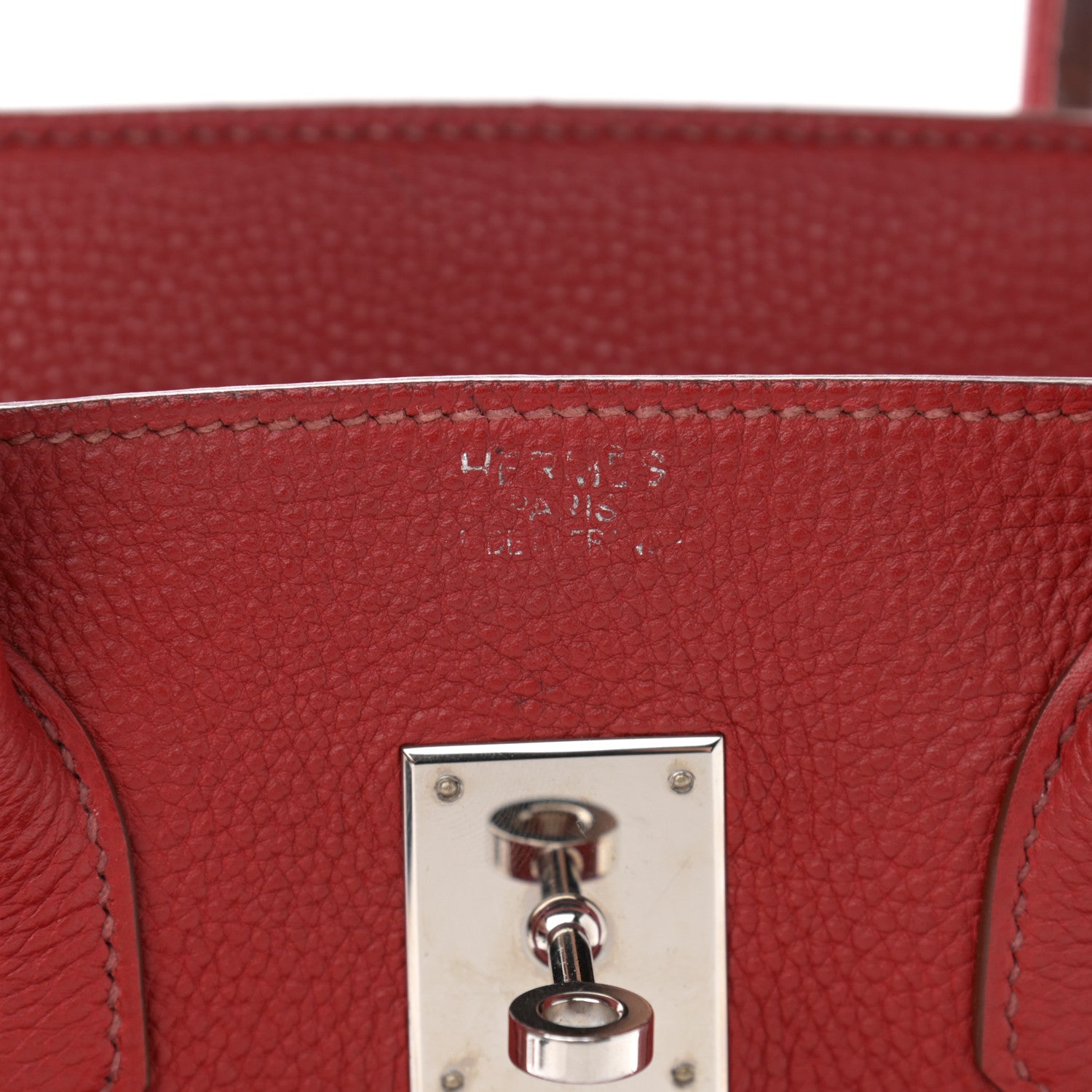 Hermes Togo Birkin 35 Rouge Garance 6 of 18