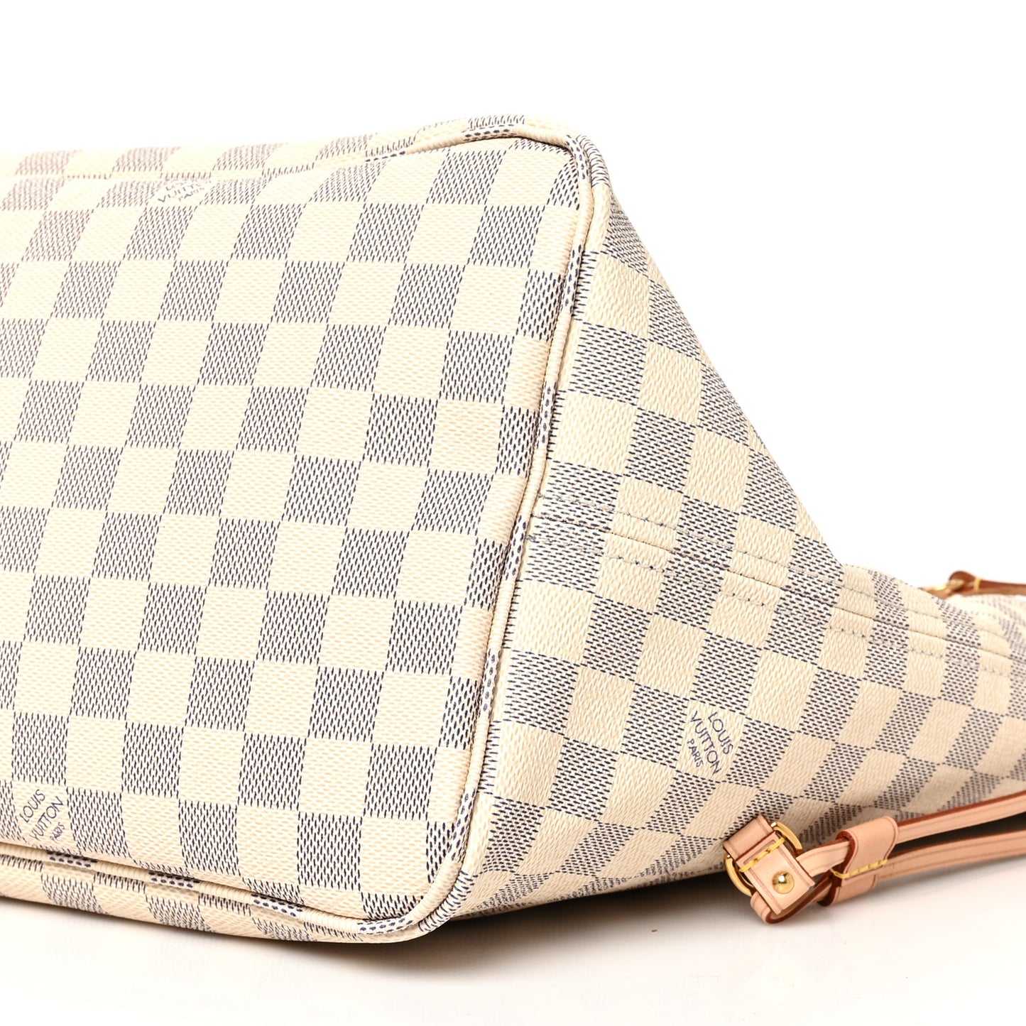 Damier Azur Neo Neverfull GM Rose Ballerine
