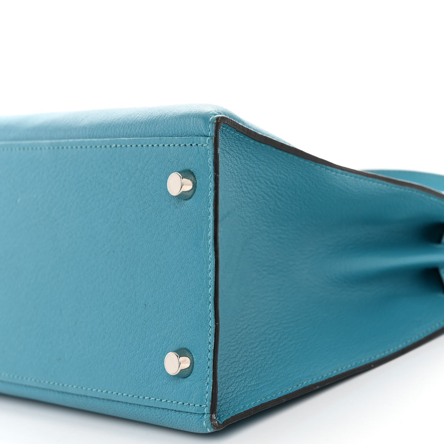 Hermes Chevre Mysore Kelly Sellier 28 Turquoise 10 of 12