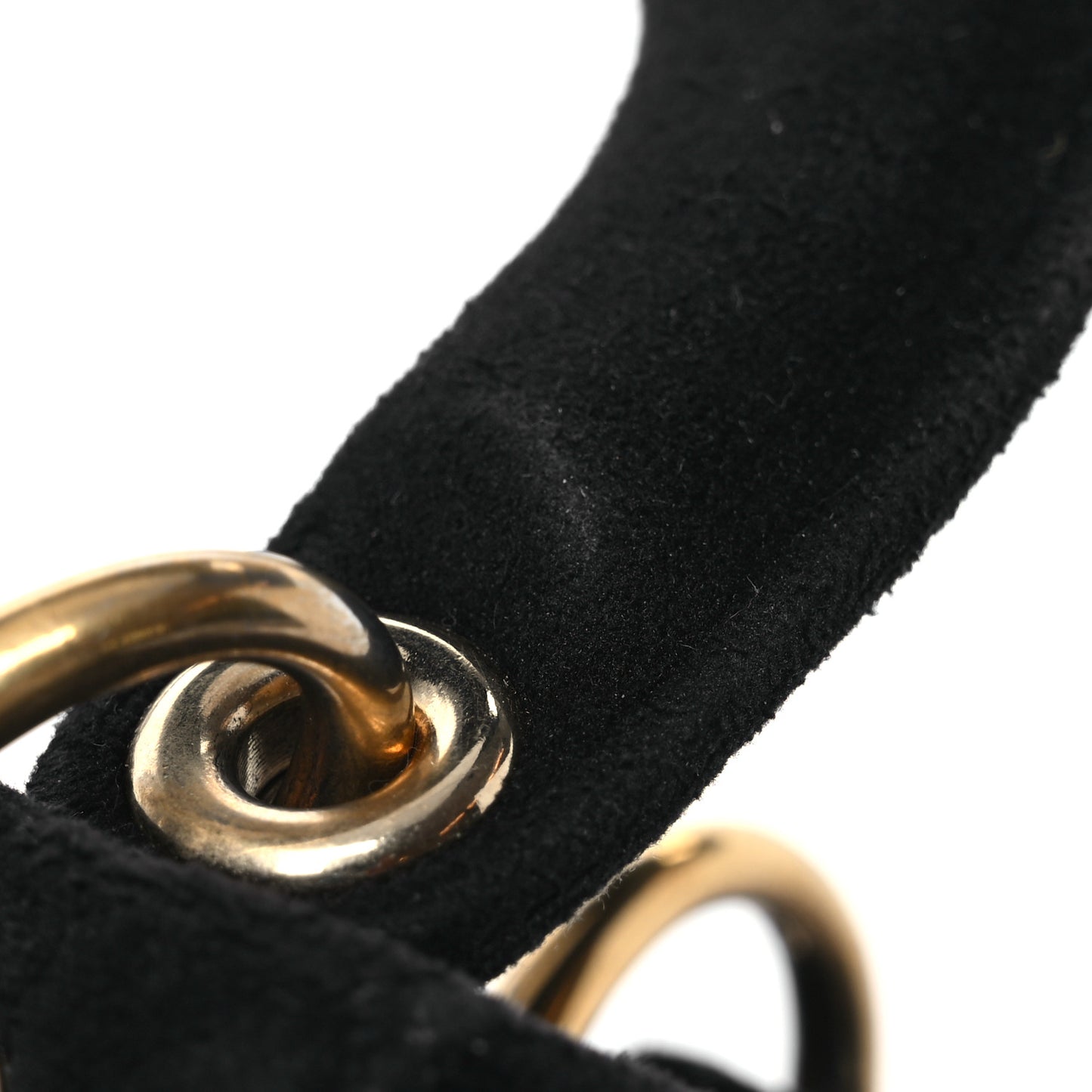 Velvet Mini Lady Dior Black