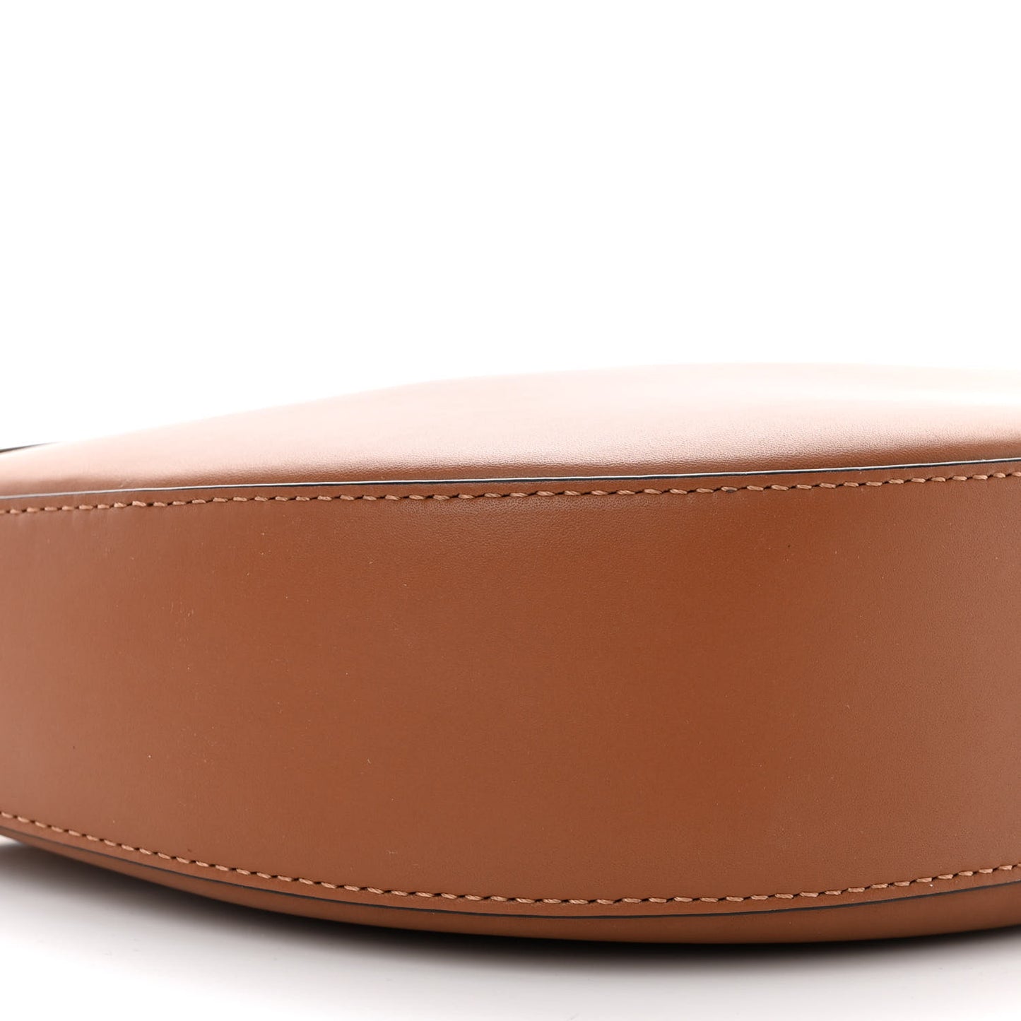 Satin Calfskin Jacquard Luna Bag Pecan