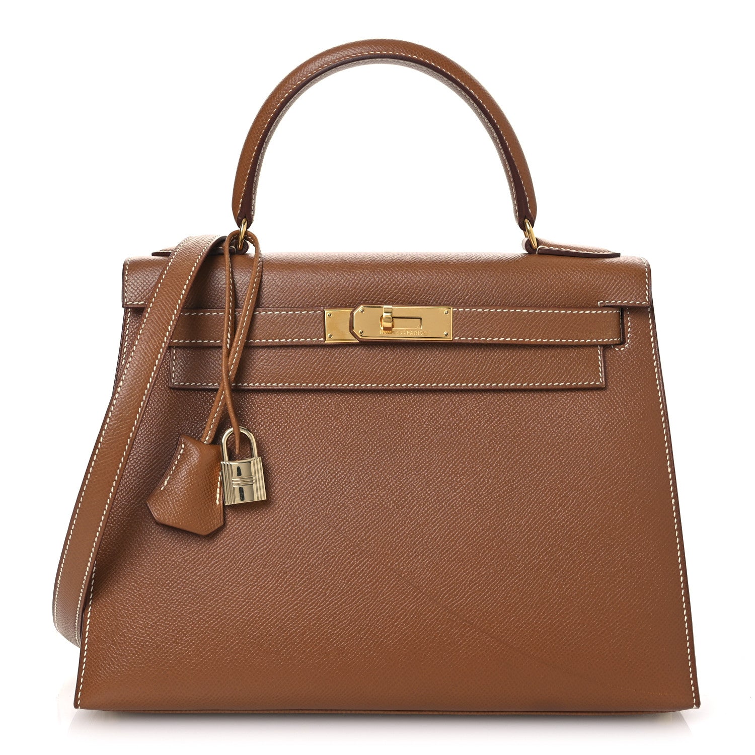 Hermes Epsom Kelly Sellier 28 Gold 1 of 14