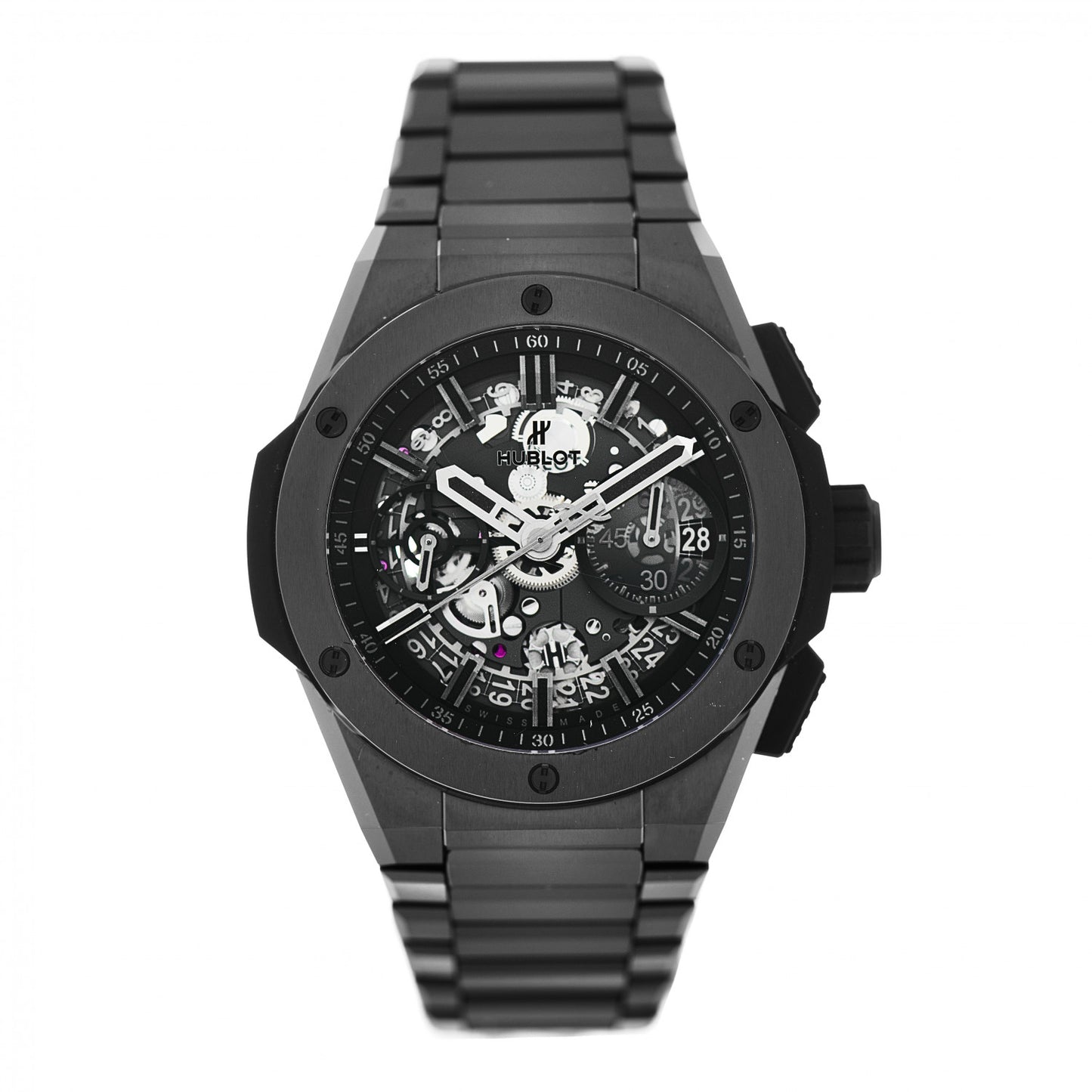 Ceramic 42mm Big Bang Integral Automatic Watch Black 451.CX.1140.CX