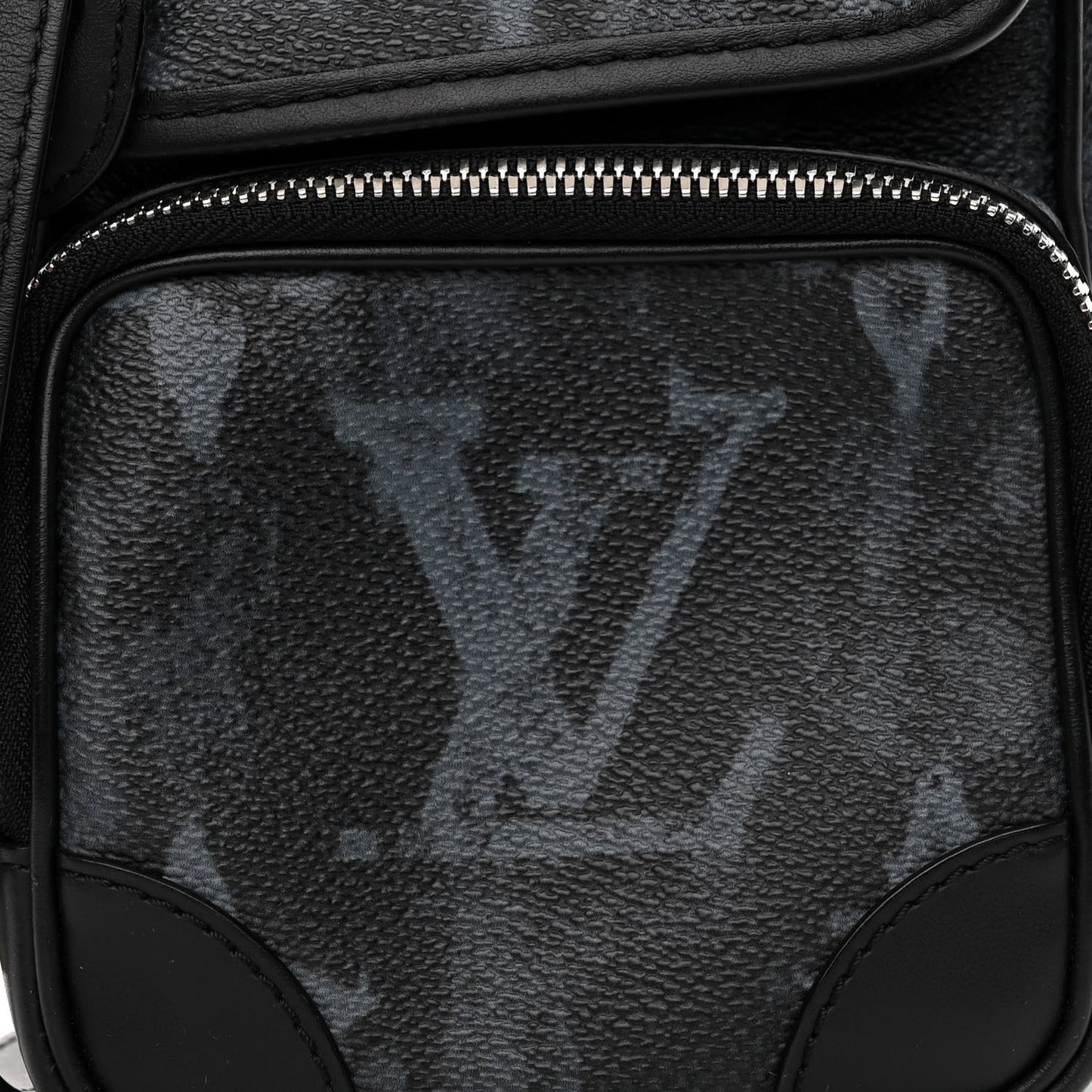 Monogram Pastel Nano Amazone Messenger Black