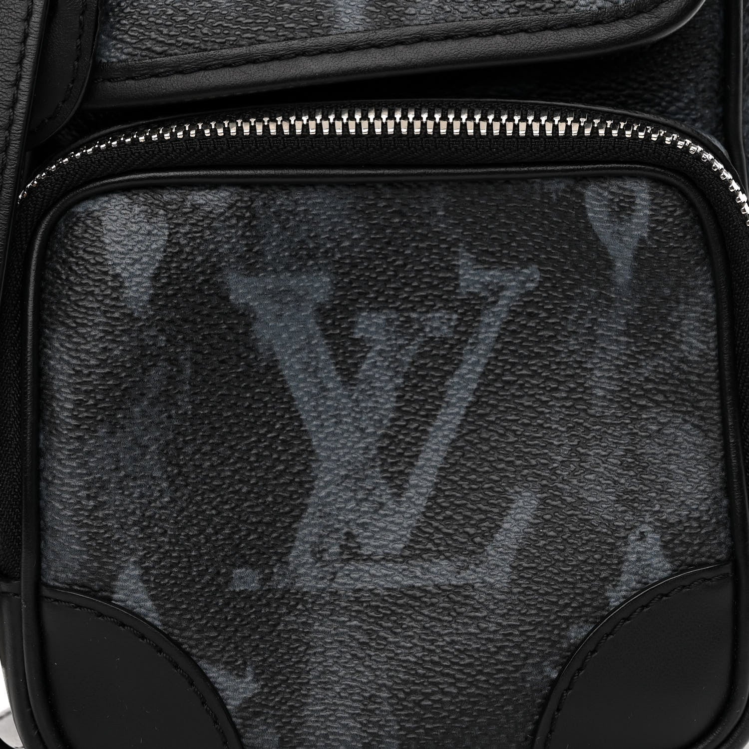 Louis Vuitton Monogram Pastel Nano Amazone Messenger Black 8 of 10