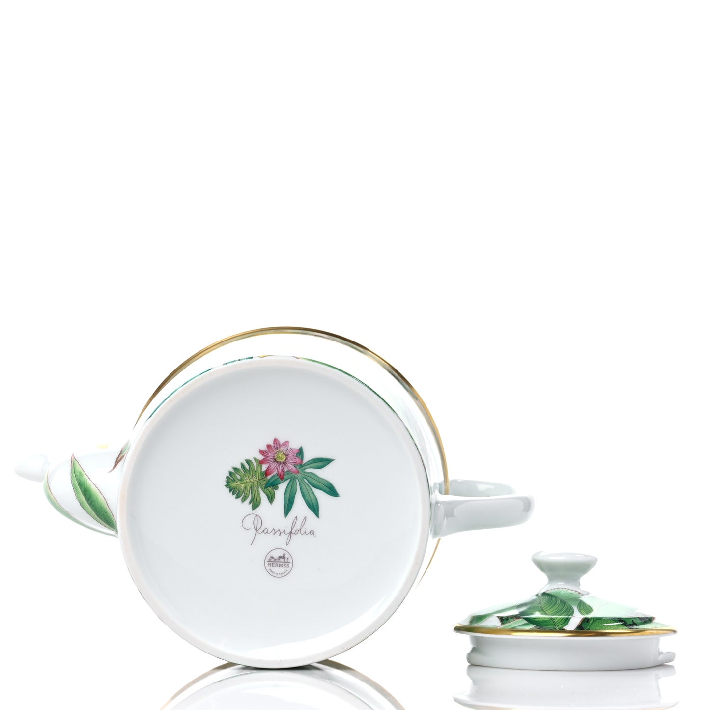 Porcelain Passiflora Teapot