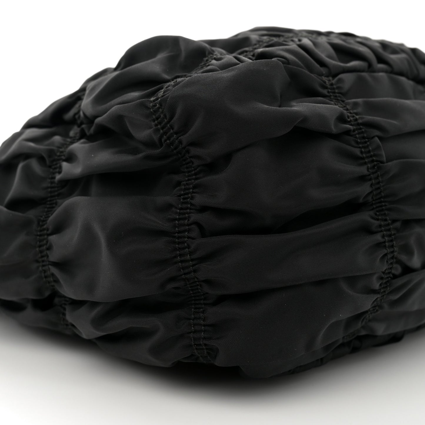 Tessuto Nylon Gaufre Tote Black