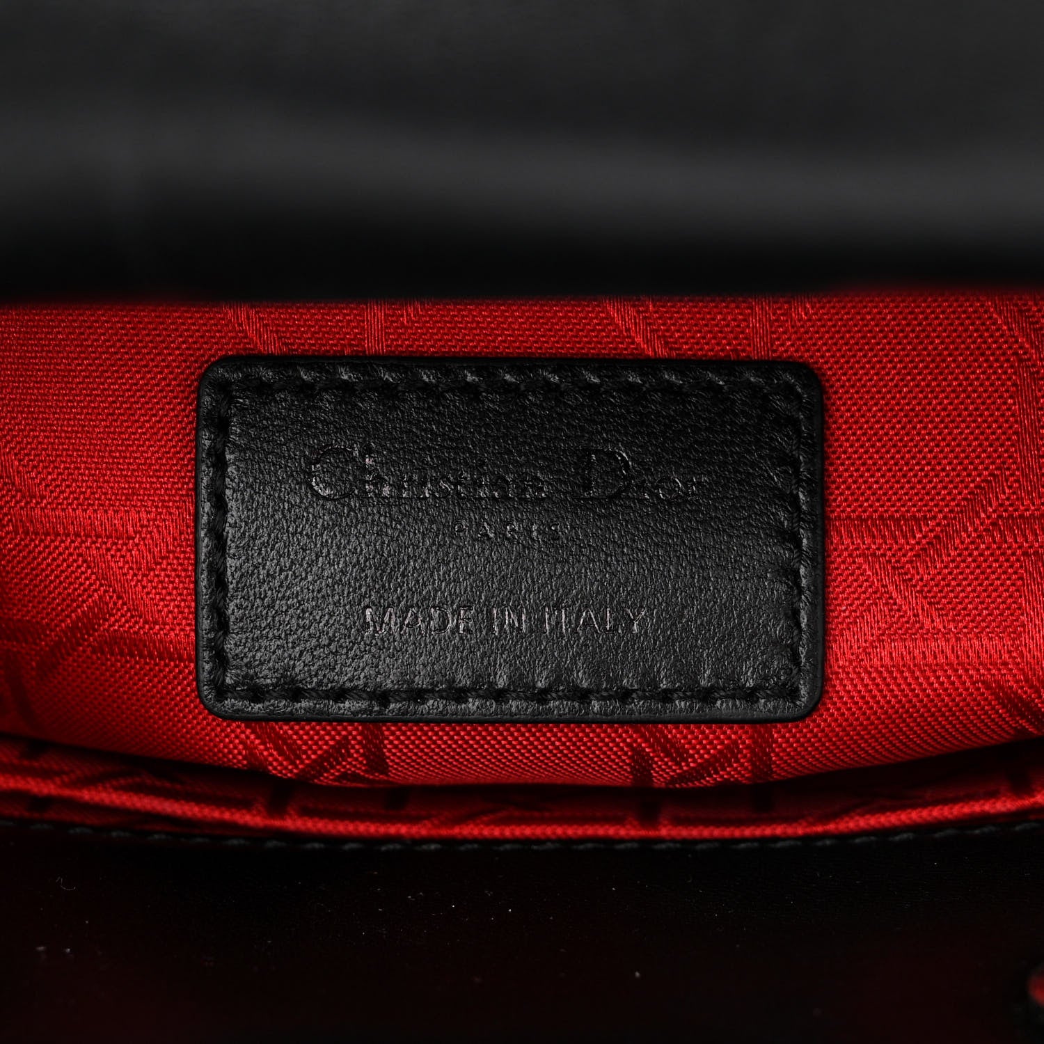 Christian Dior Lambskin Cannage Small My ABCDior Lady Dior Black 6 of 13