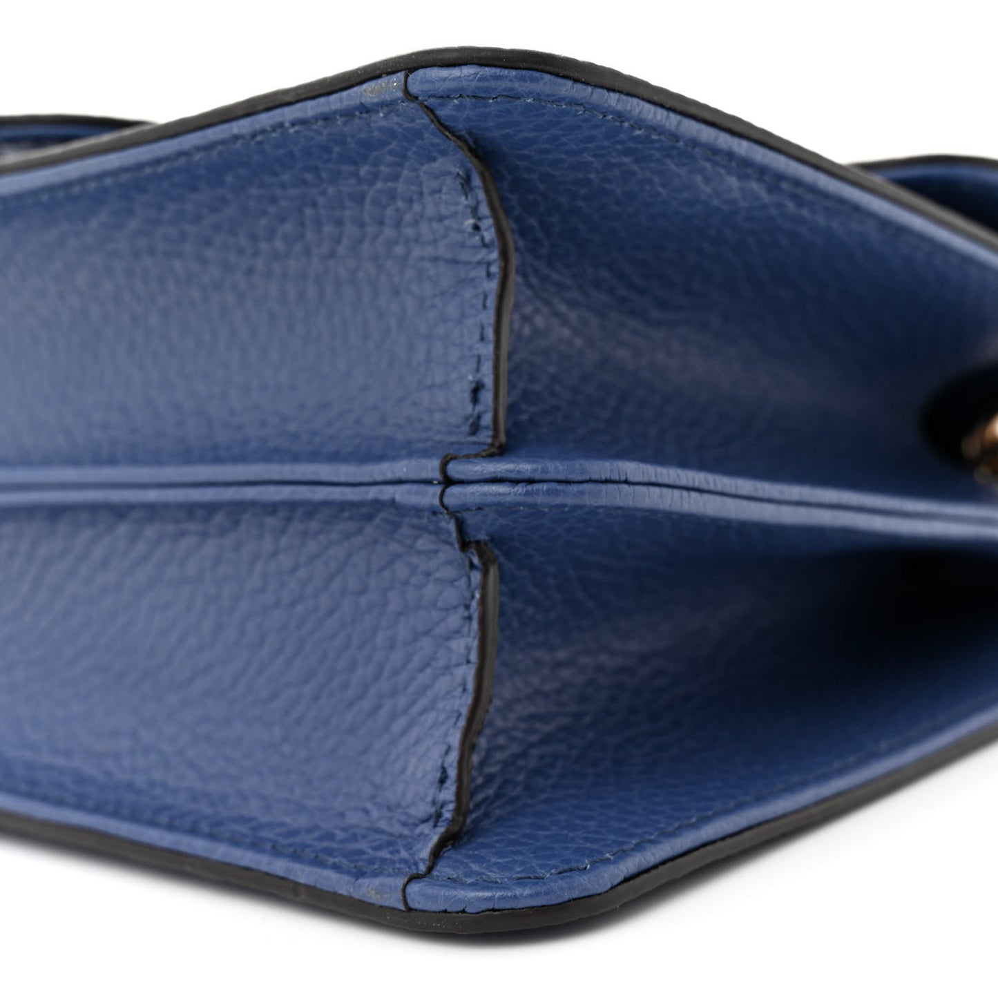 Dollar Calfskin Small Interlocking G Shoulder Bag Caspian