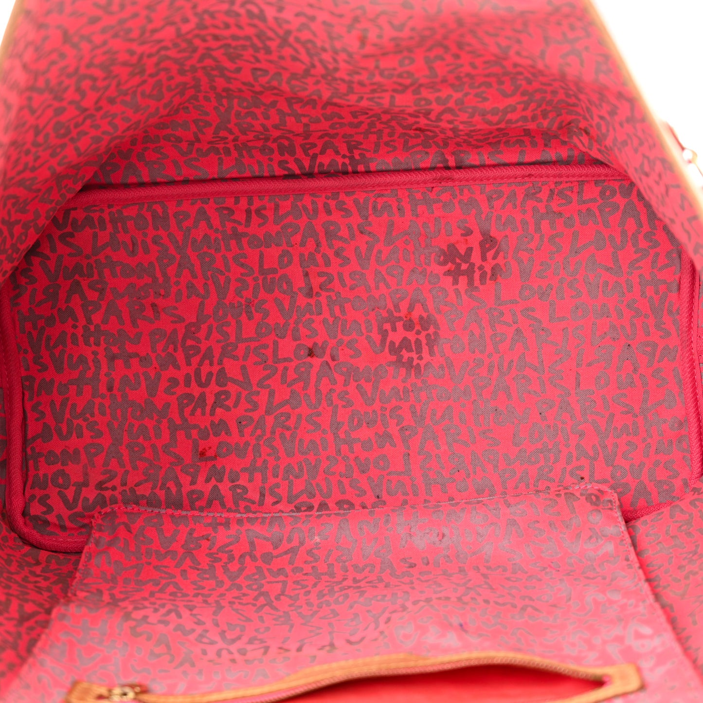 Monogram Graffiti Neverfull GM Fuchsia