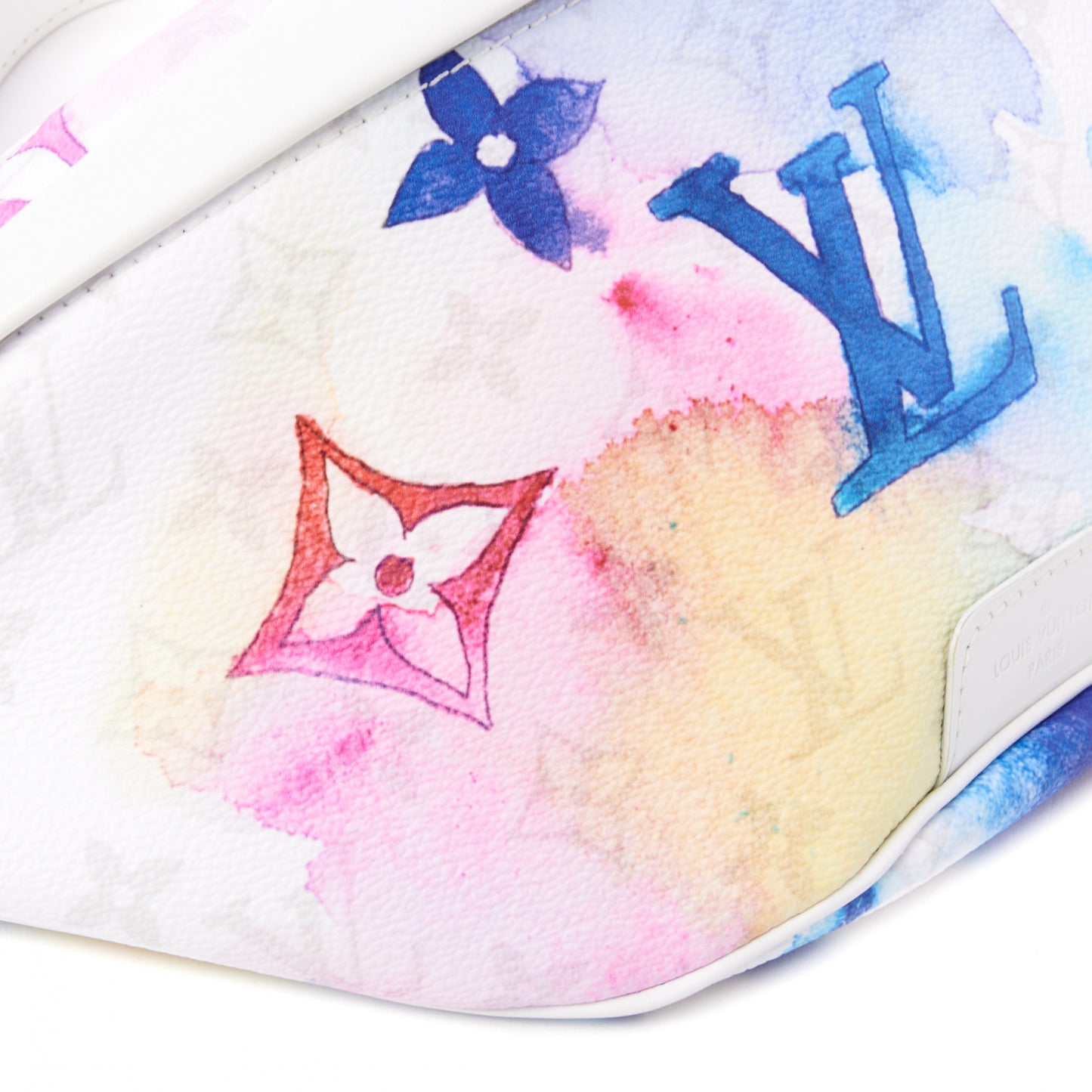 Monogram Watercolor Discovery Bumbag Multicolor