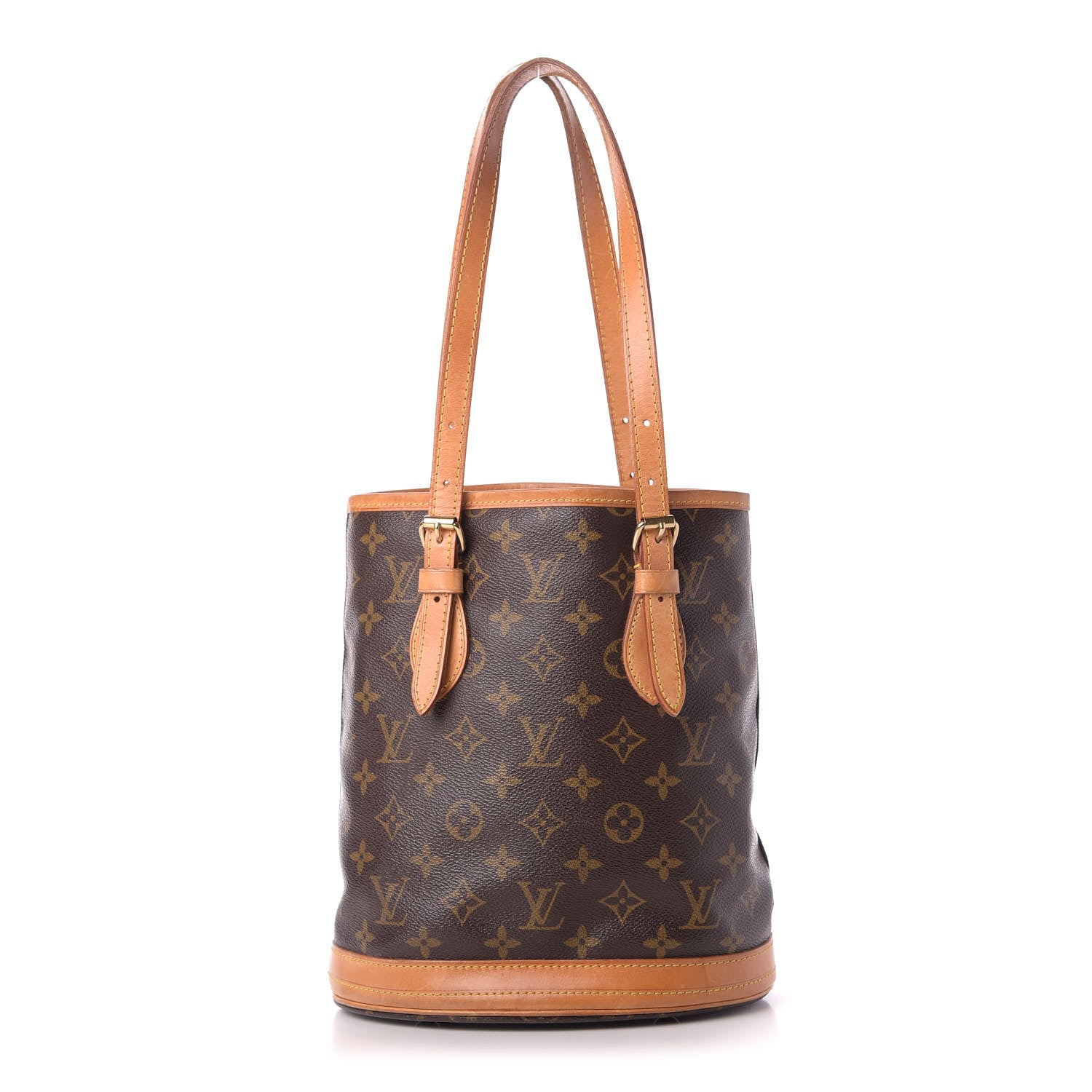 Louis Vuitton Monogram Petit Bucket 23 1 of 8