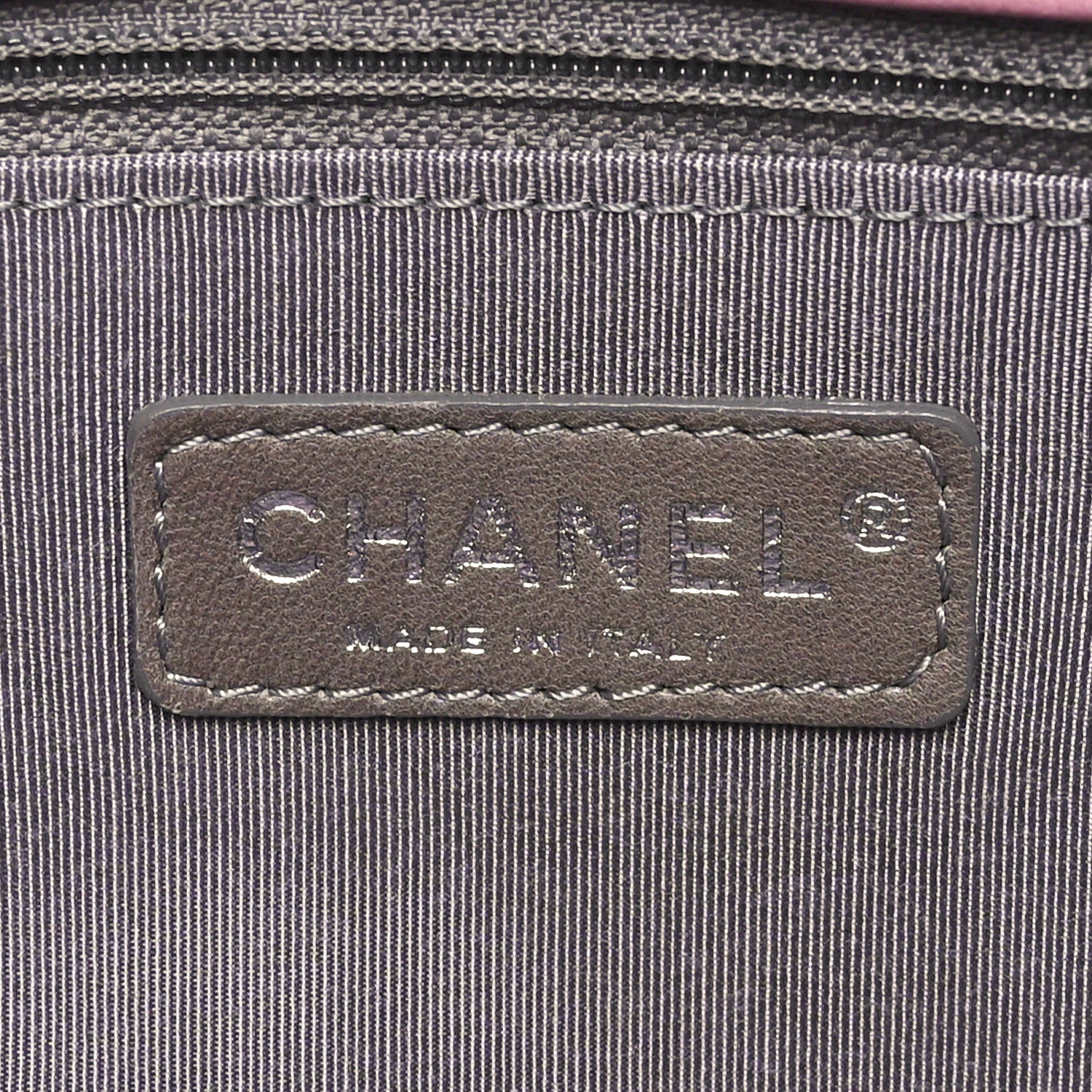 Chanel Lambskin Quilted Bi-Color Medium Single Flap Light Purple 6 of 10