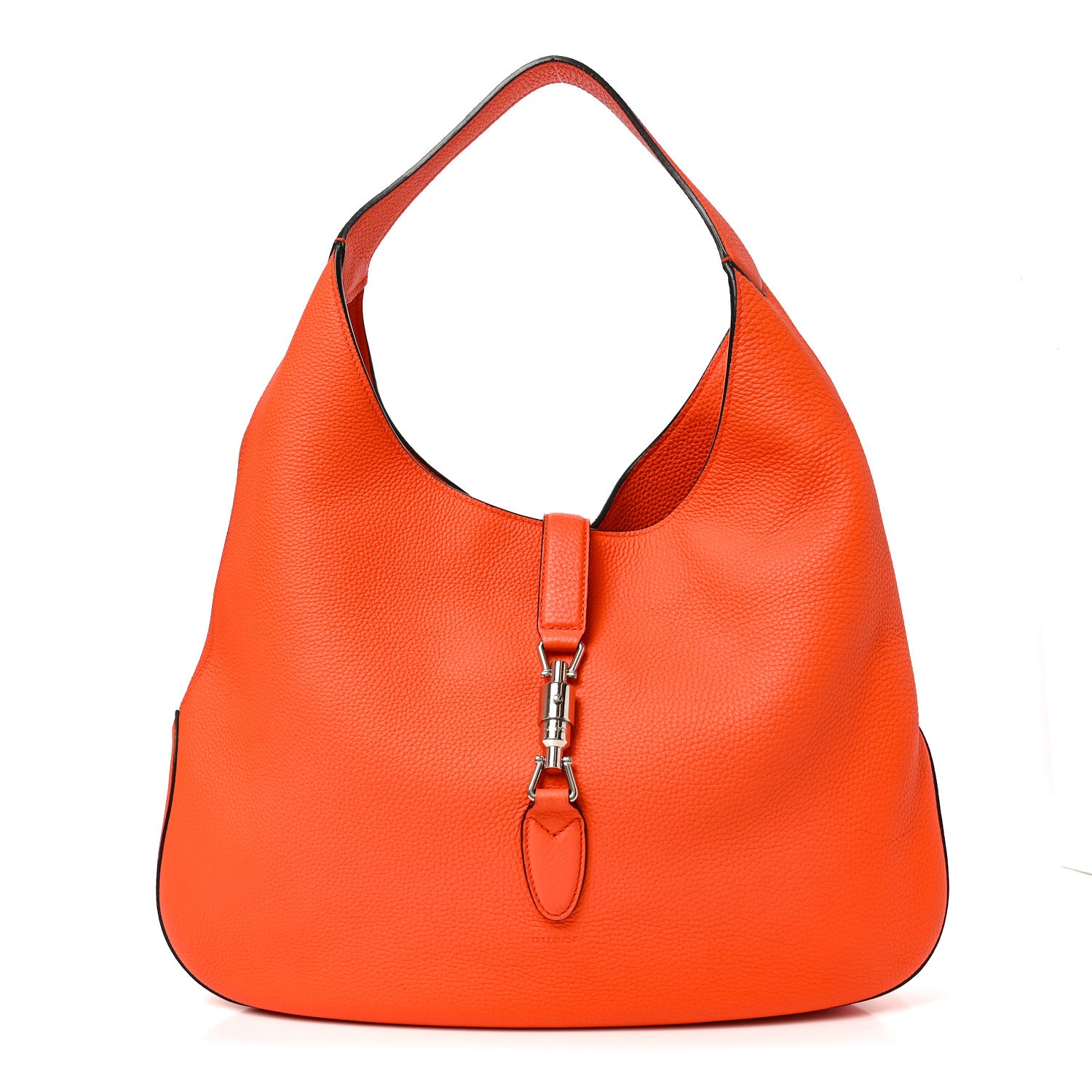 Gucci Soft Grained Calfskin Large Jackie Hobo Orange 1886590