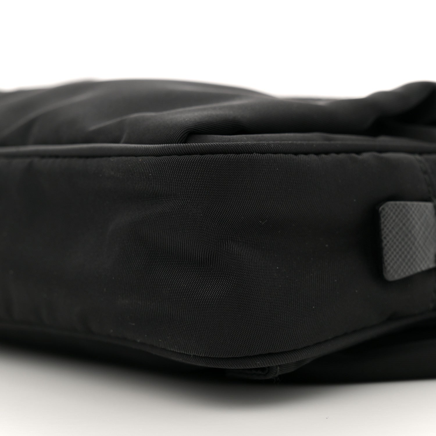 Prada Re-Nylon Saffiano Belt Bag L Black 10 of 12